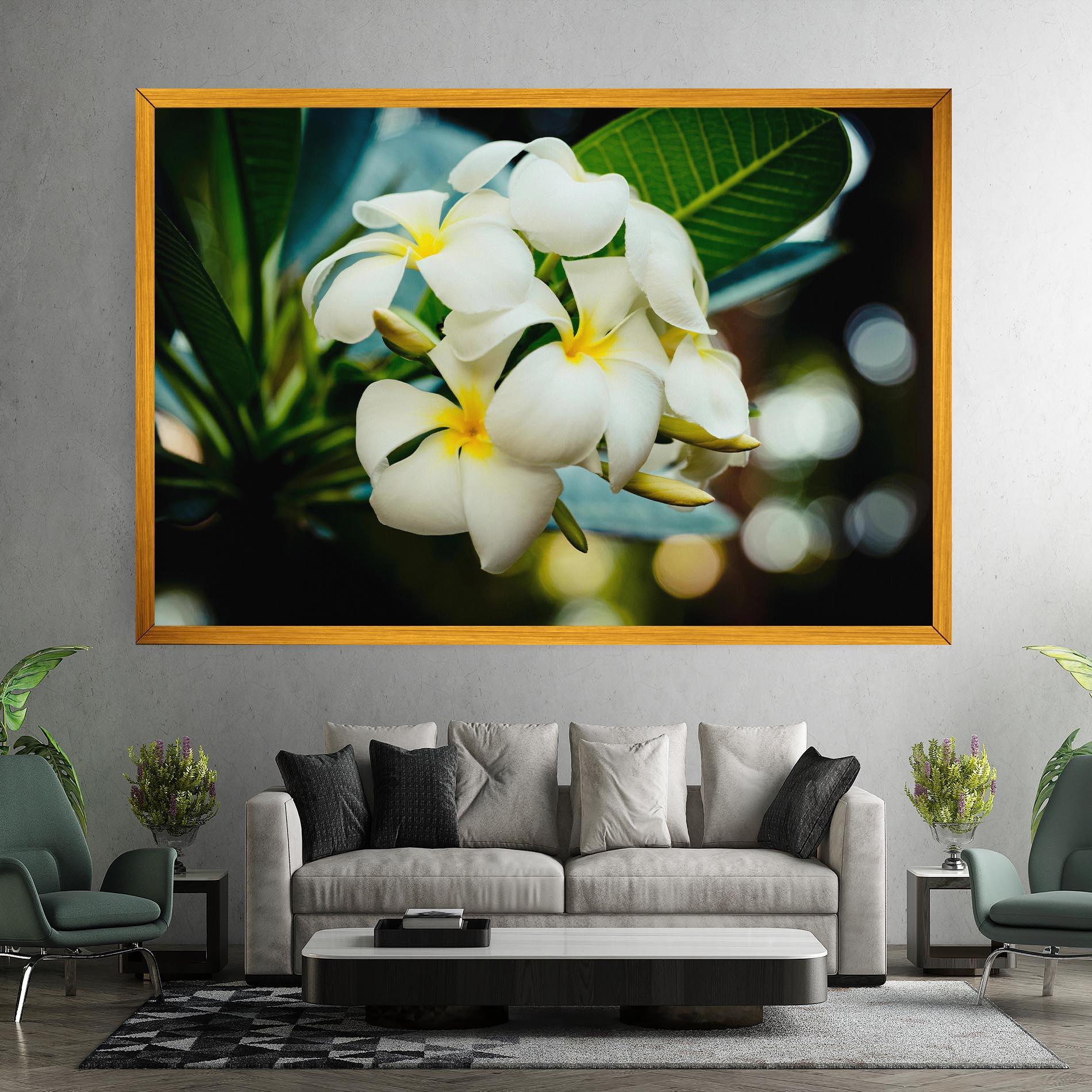 Tablou Canvas Beautiful White Exotic mockup 7