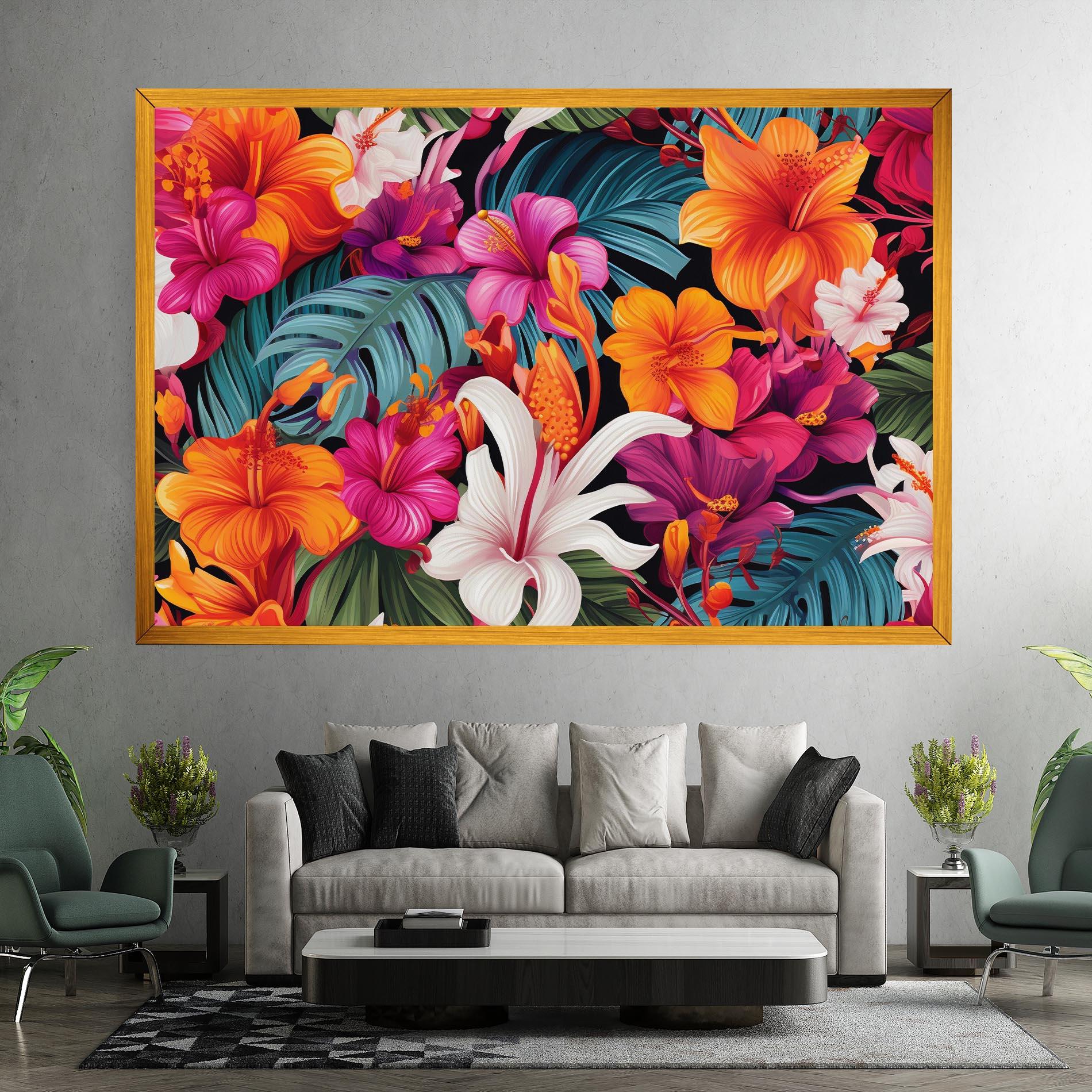 Tablou Canvas Exotic Patern mockup 7