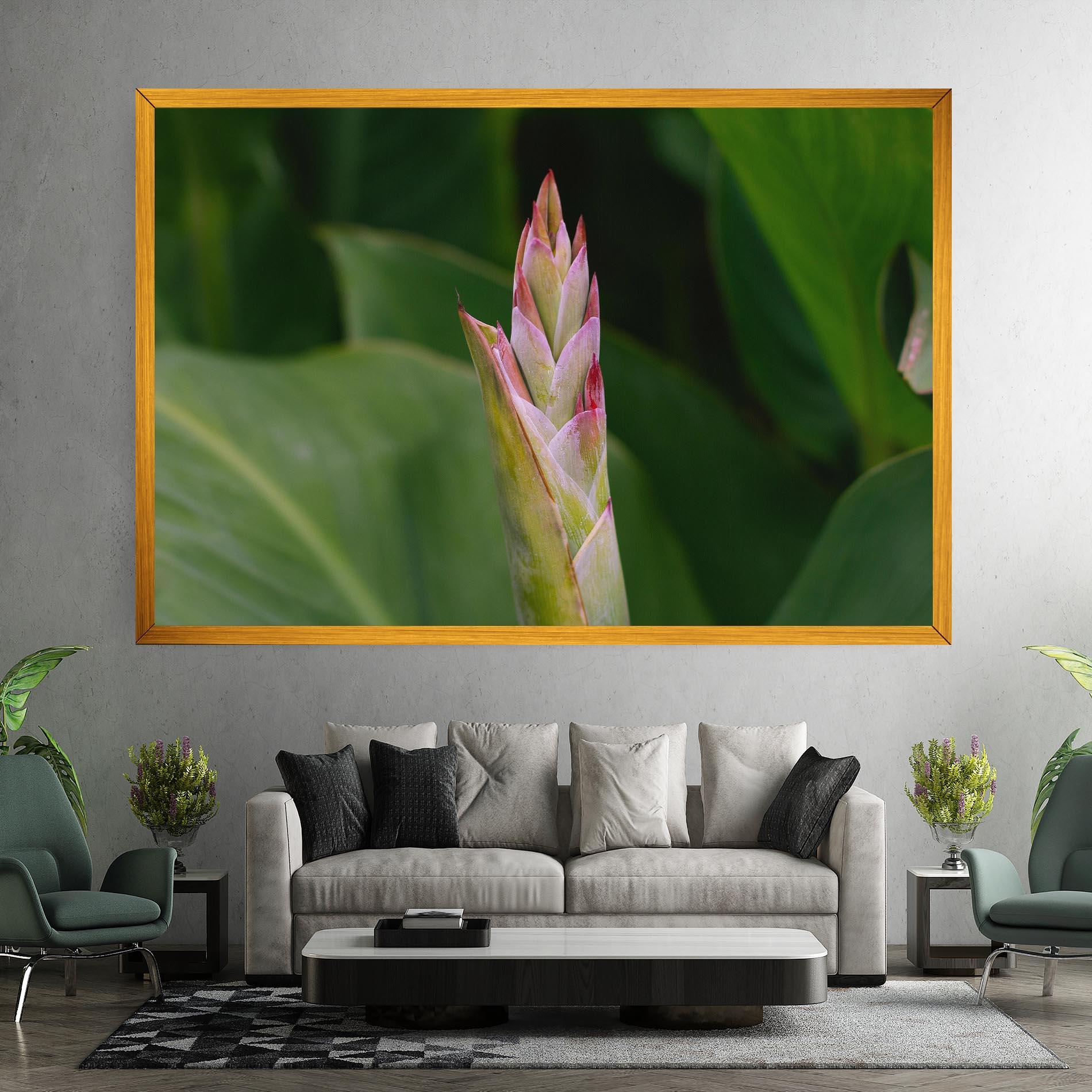 Tablou Canvas Light Pink Exotic mockup 7