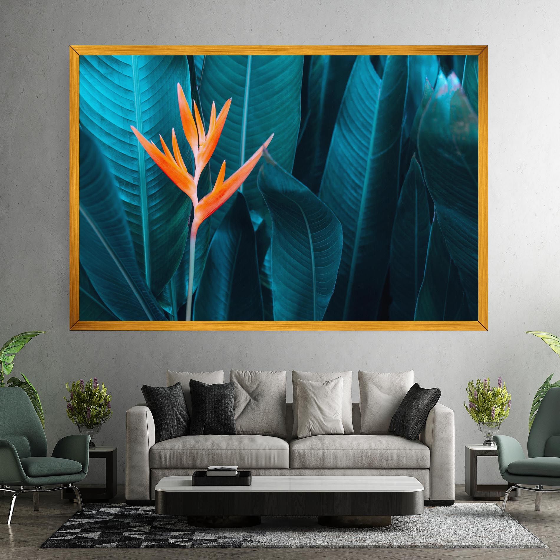 Orange Green Exotic mockup 7