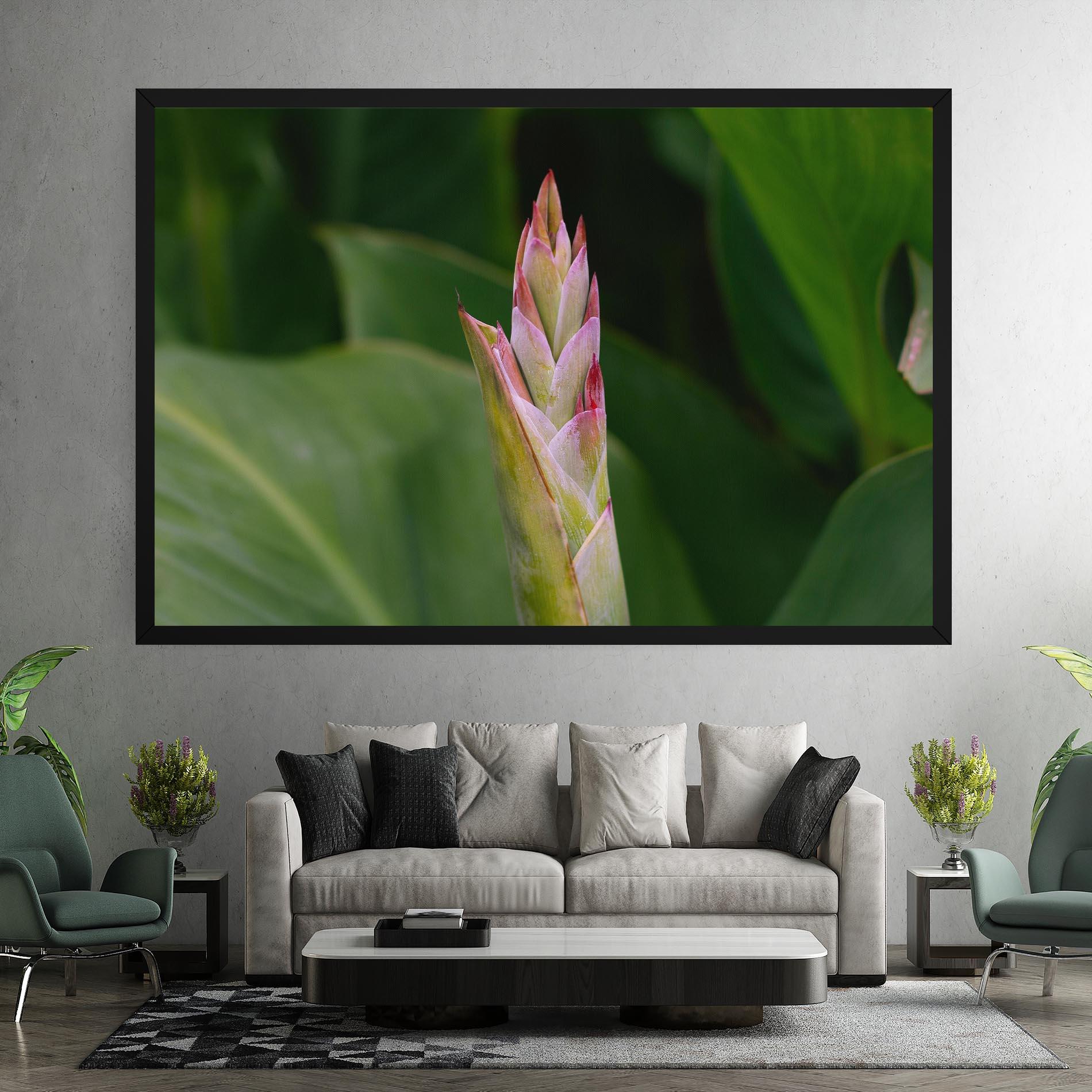 Tablou Canvas Light Pink Exotic mockup 7