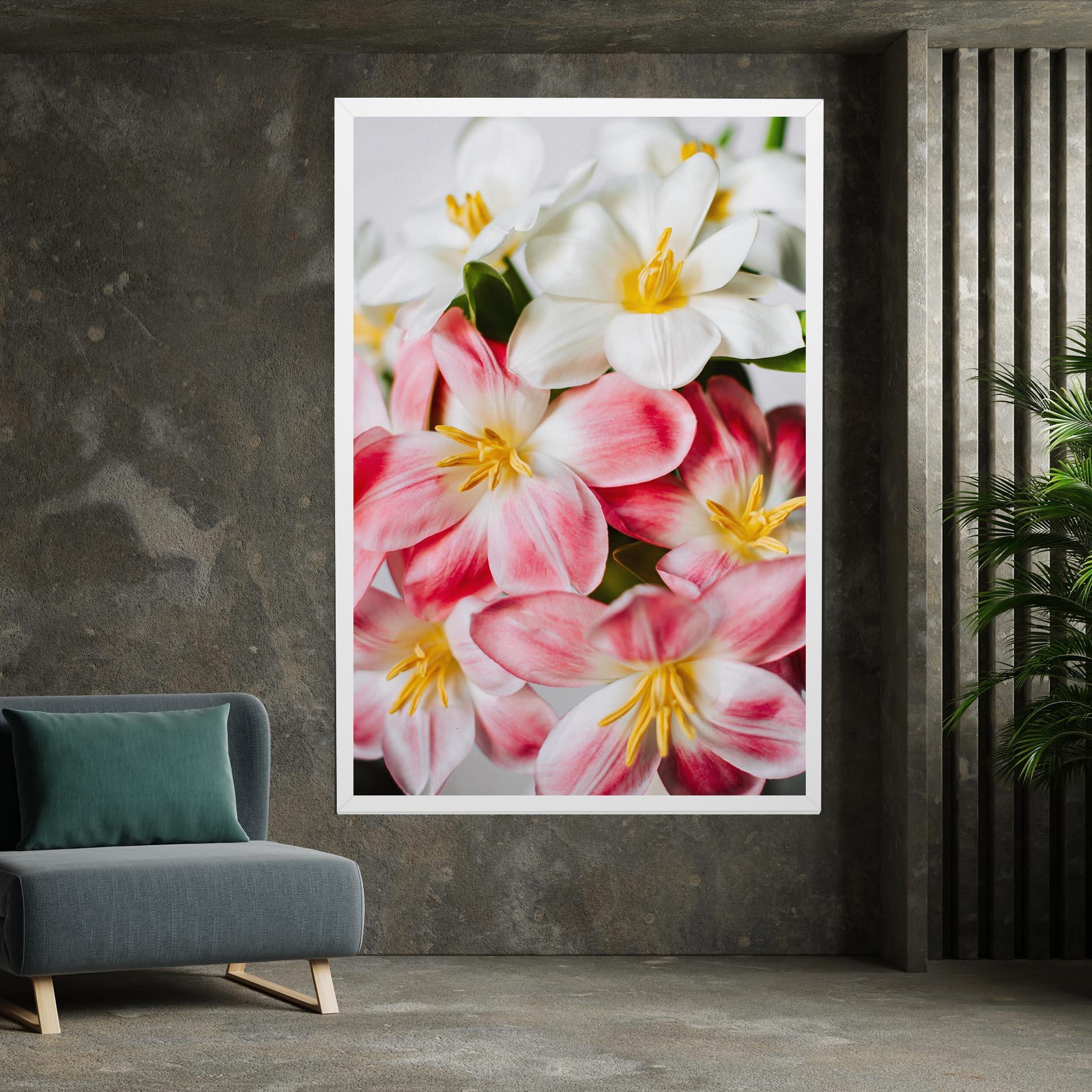Tablou Canvas Beautiful Exotic Flower mockup 7