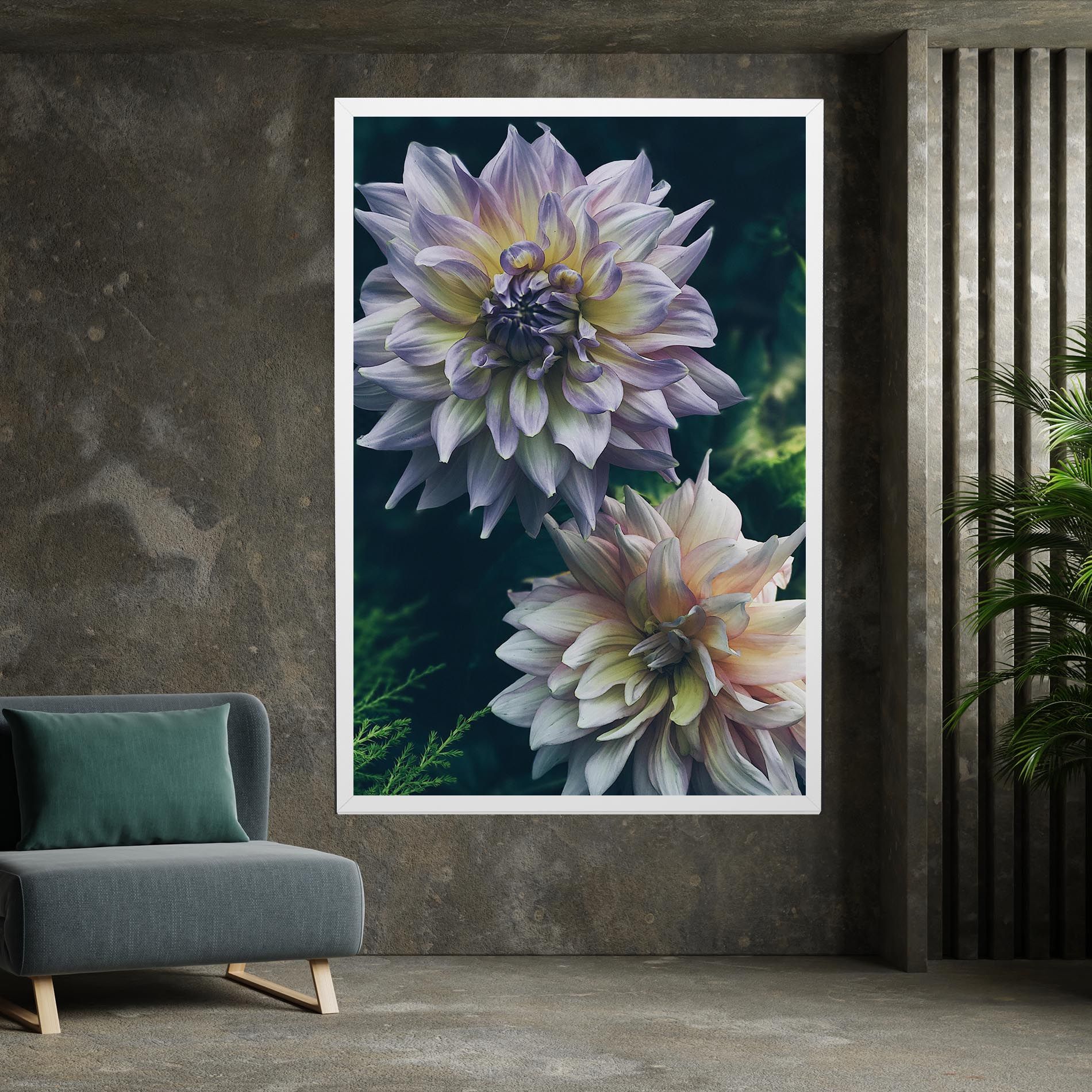 Dahlia Flowers mockup 7