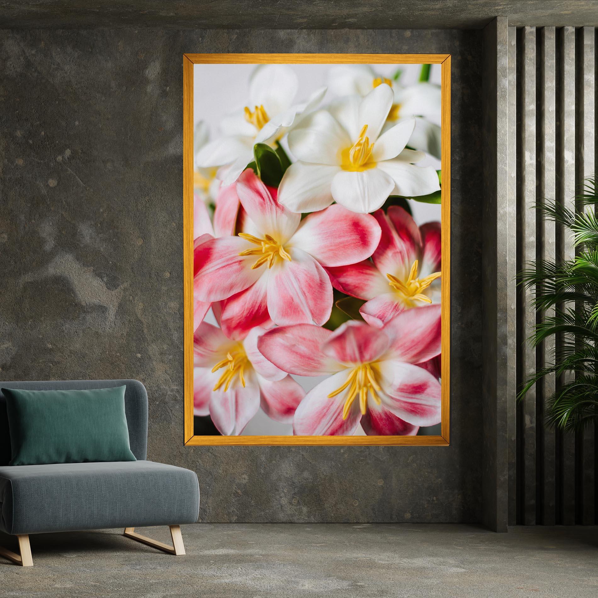 Tablou Canvas Beautiful Exotic Flower mockup 7