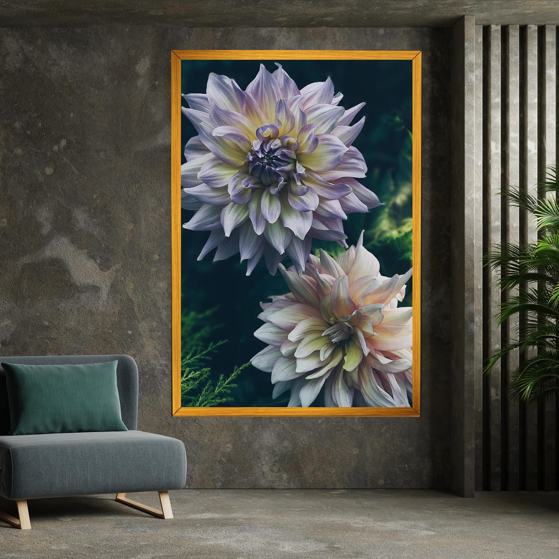 Dahlia Flowers mockup 7