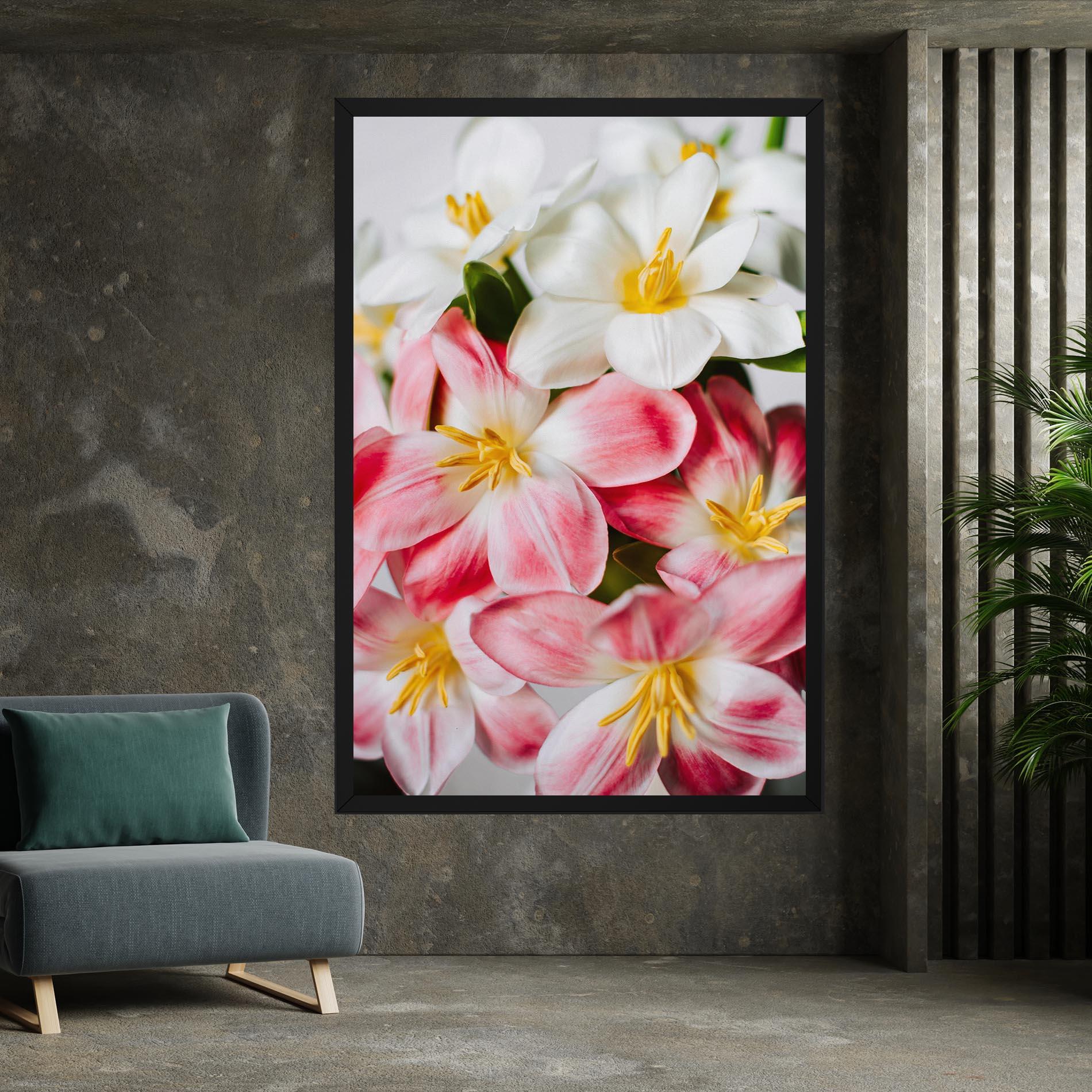 Tablou Canvas Beautiful Exotic Flower mockup 7