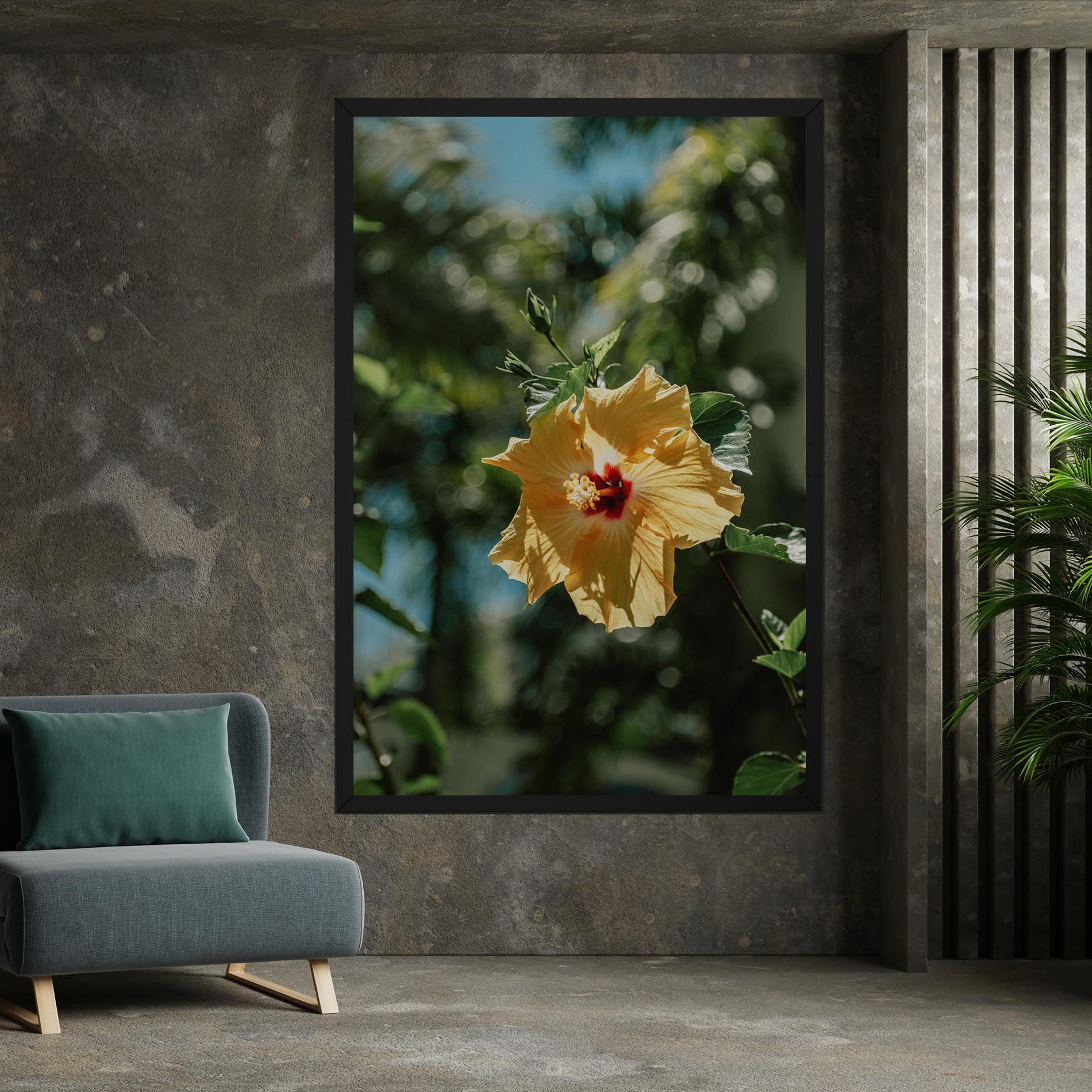 Yellow Pretty Exotic mockup 7