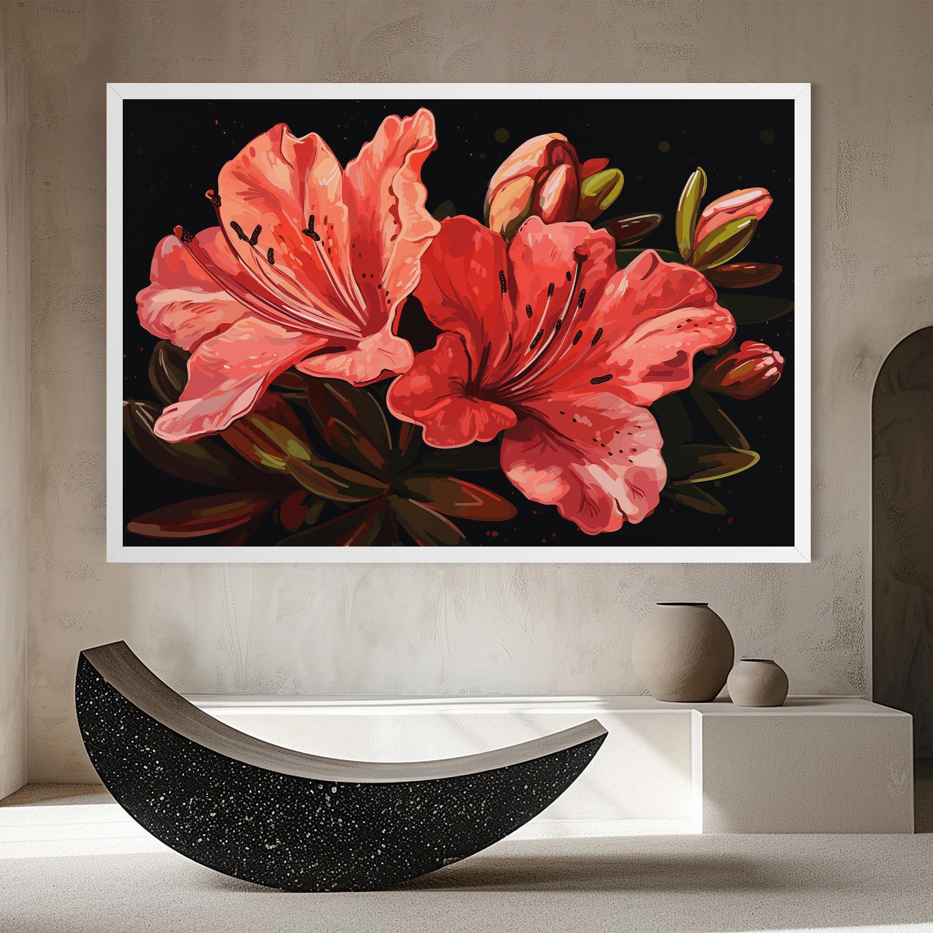 Tablou Canvas Art Exotic Flower mockup 8