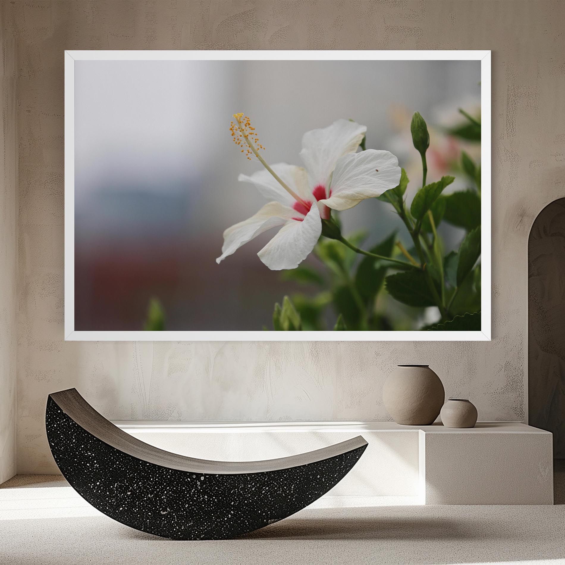 Exotic White Flower mockup 8