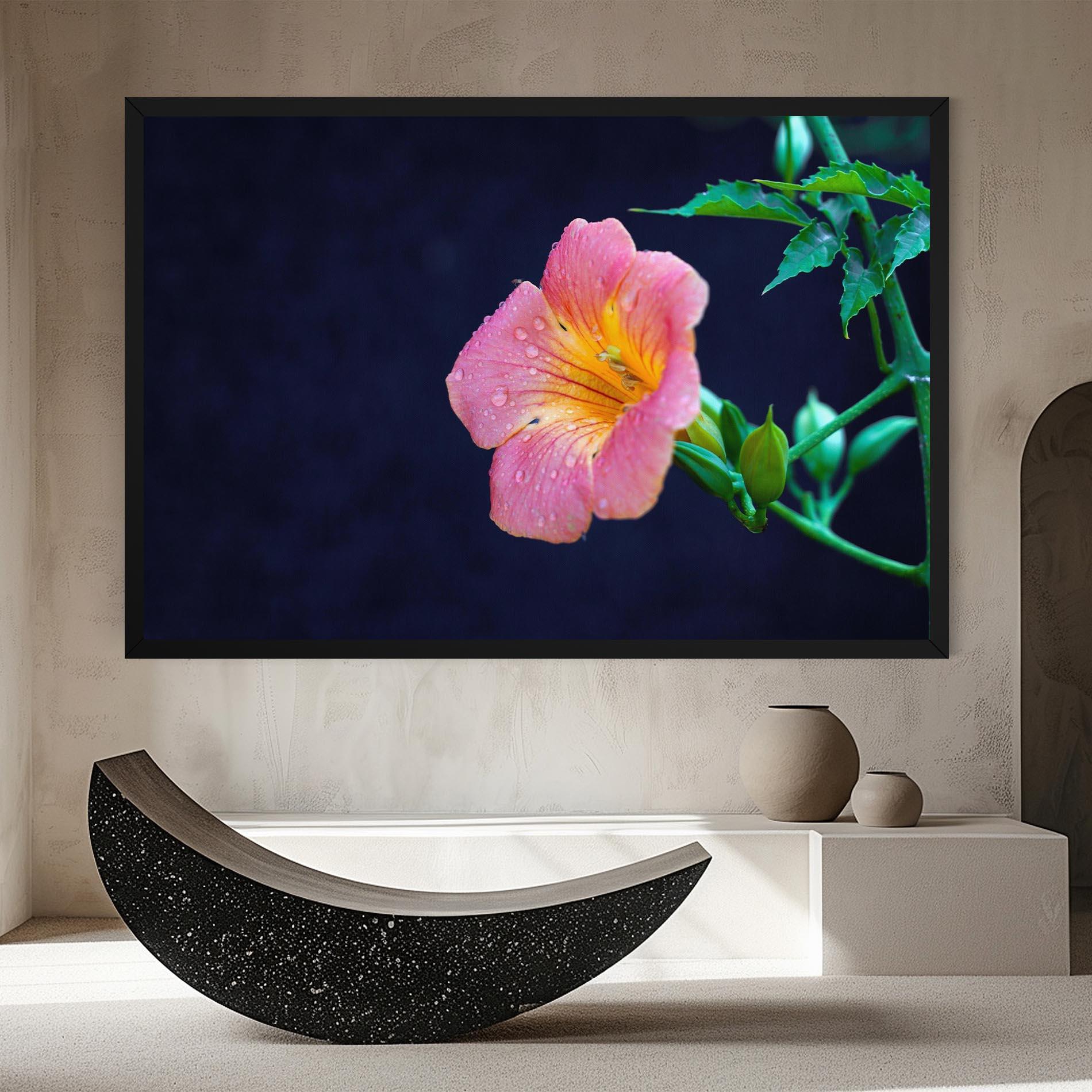 Tablou Canvas Exotic Pink Plant mockup 8