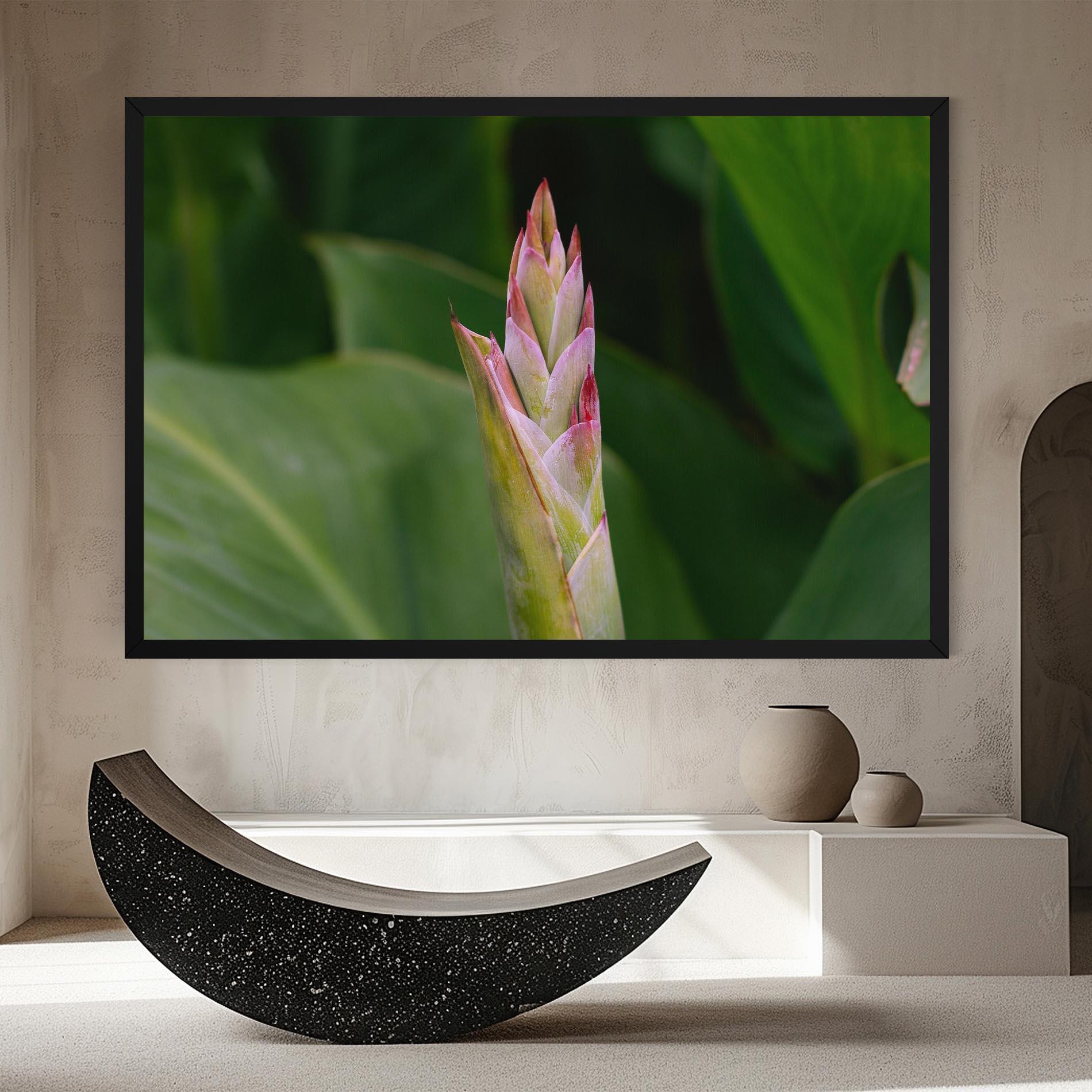 Tablou Canvas Light Pink Exotic mockup 8