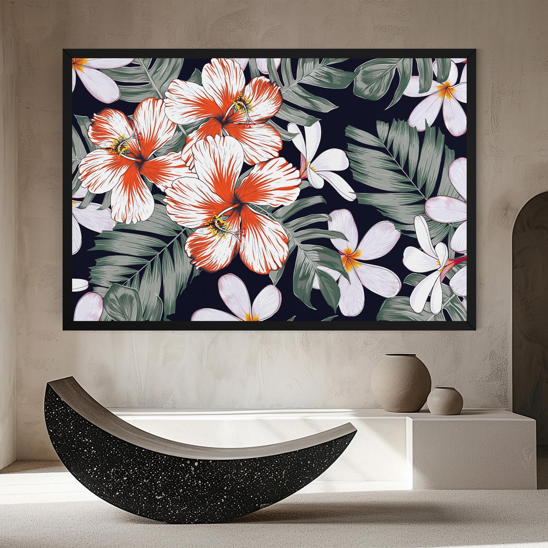 Orange White Exotic mockup 8