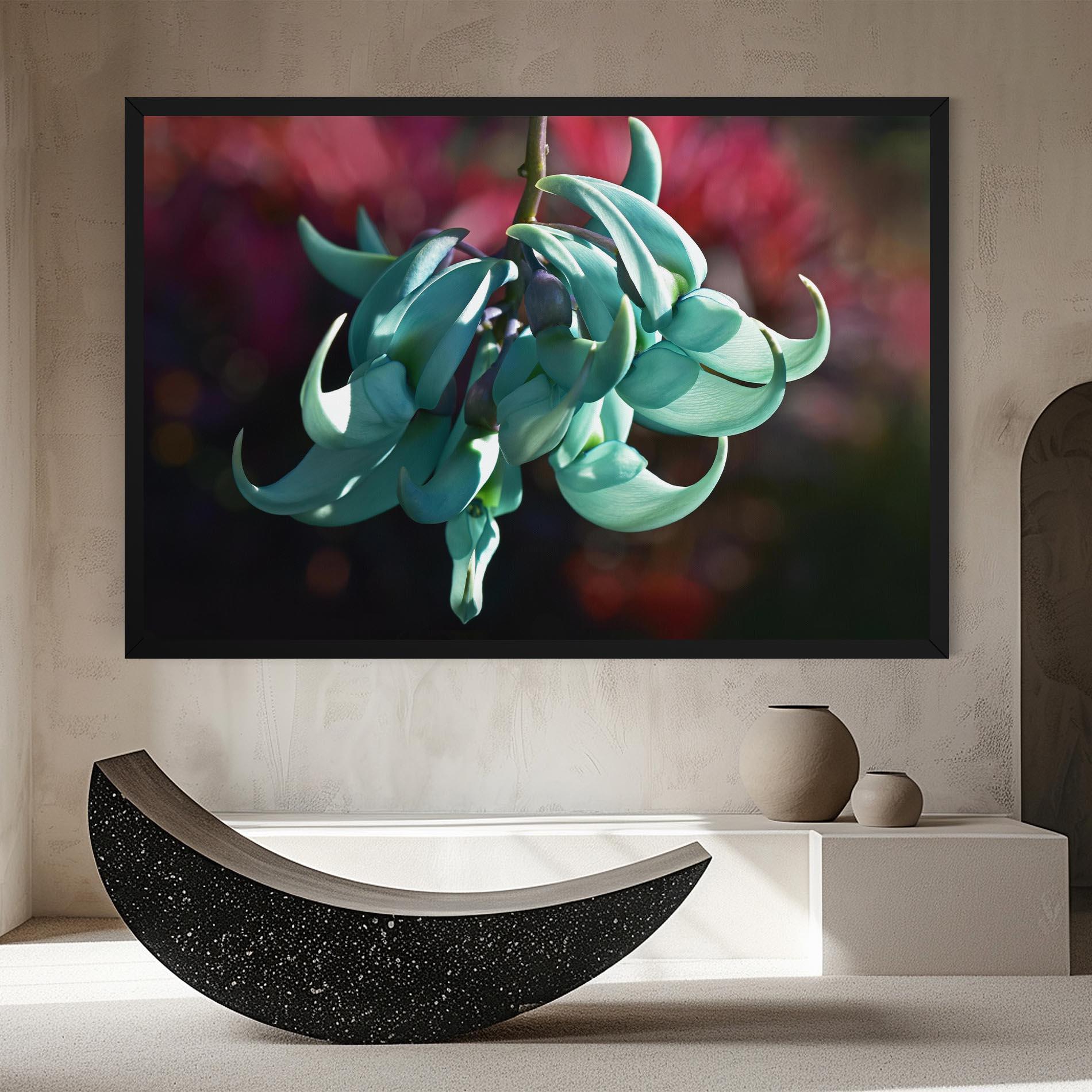 Tablou Canvas Pastel Green Plant mockup 8