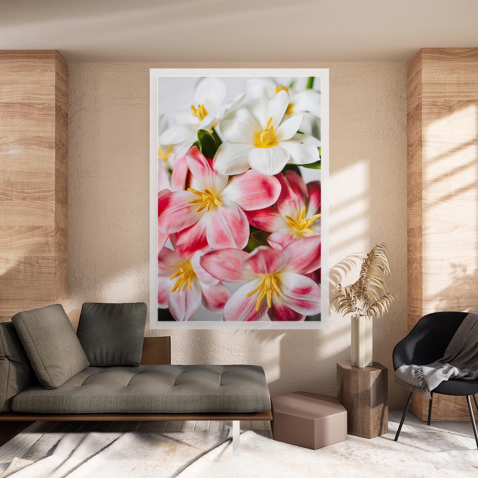 Tablou Canvas Beautiful Exotic Flower mockup 8