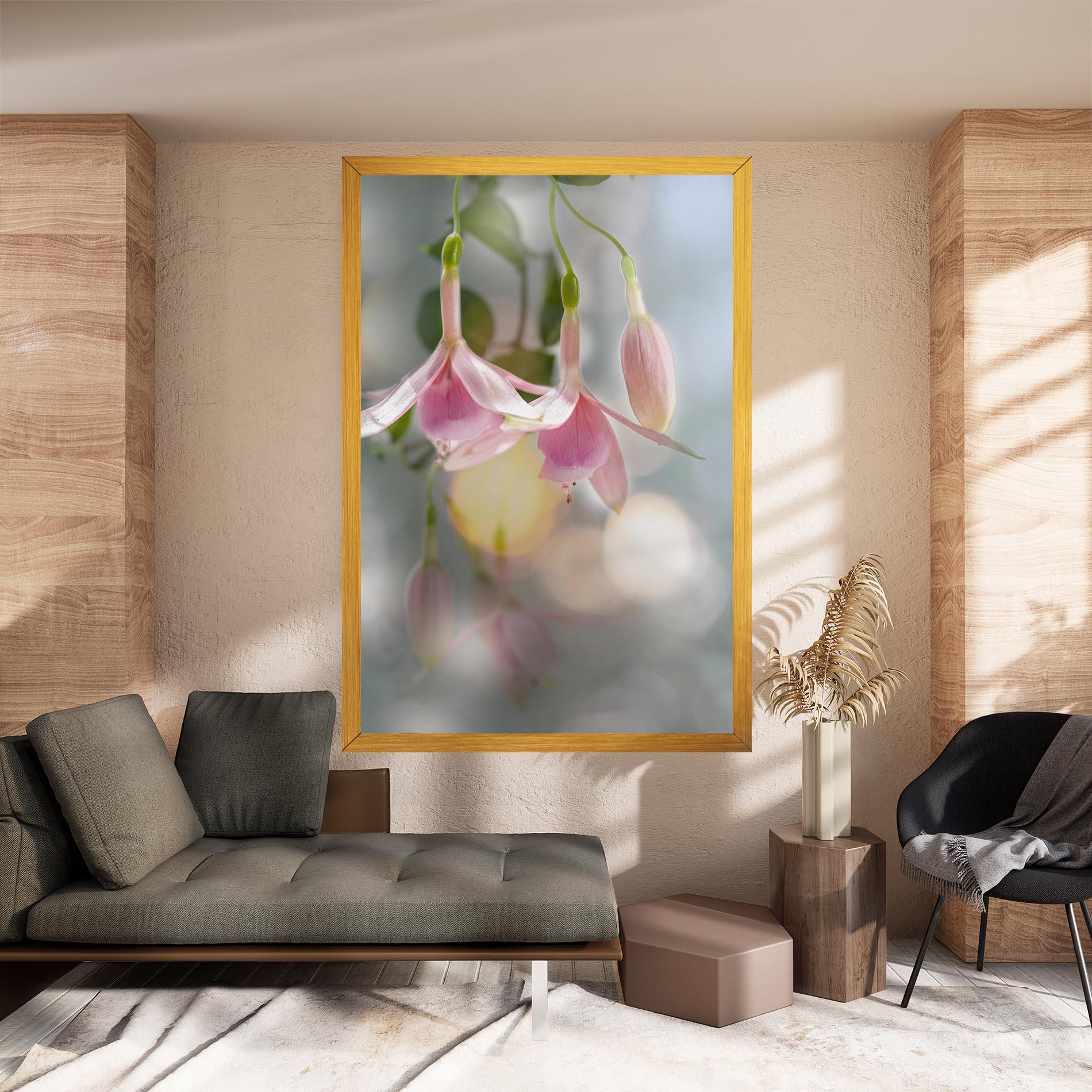 Tablou Canvas Dreamy Pink Exotic mockup 8