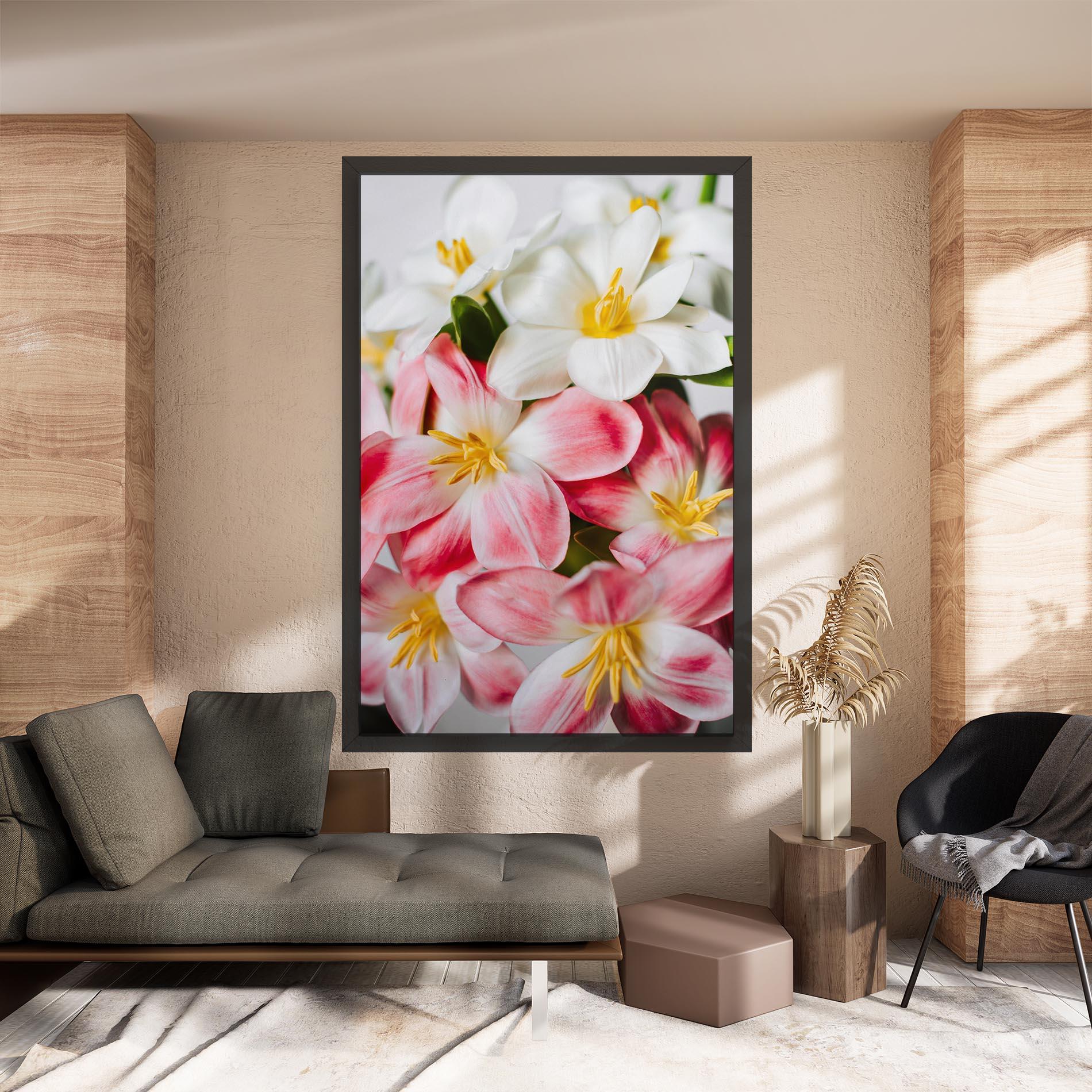 Tablou Canvas Beautiful Exotic Flower mockup 8