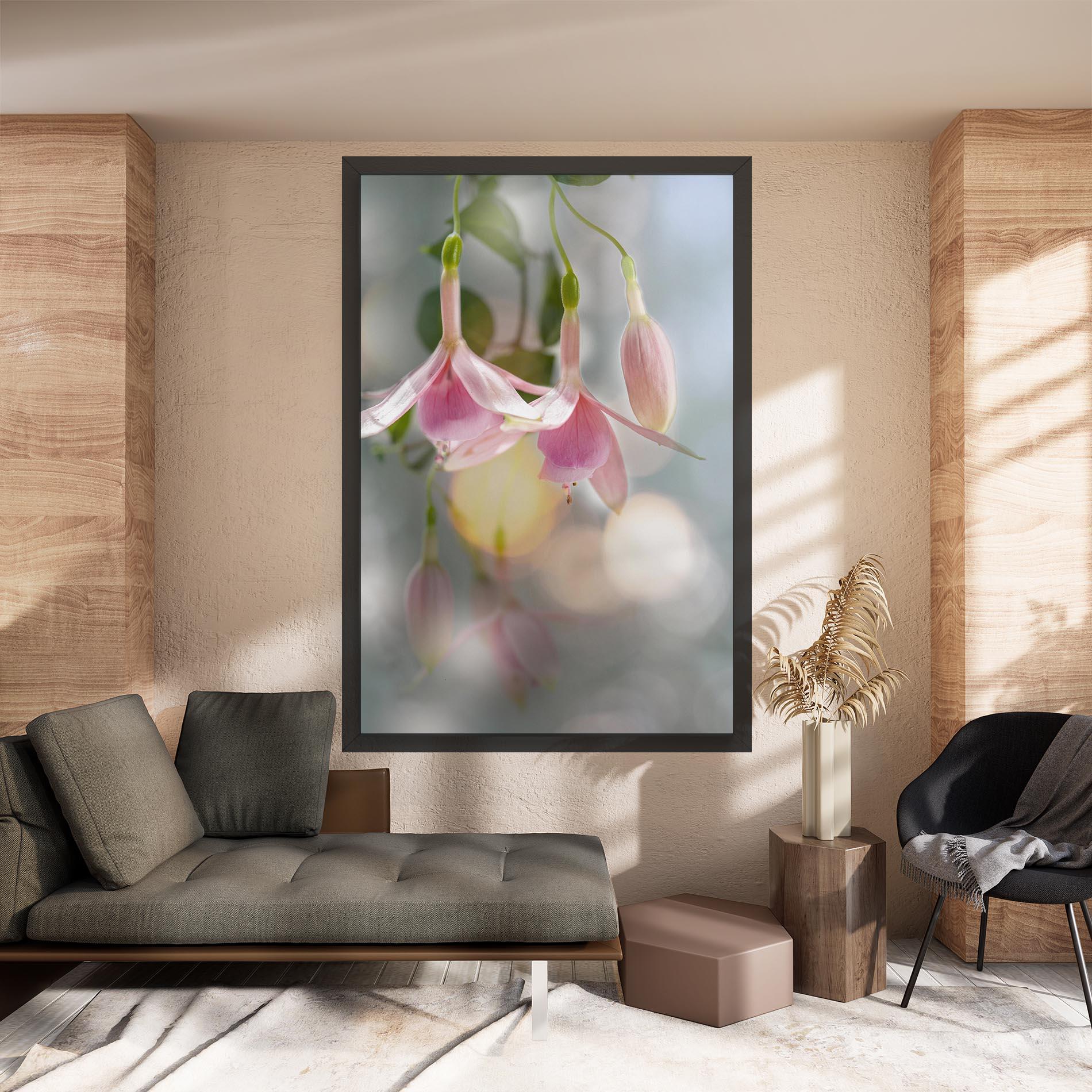 Tablou Canvas Dreamy Pink Exotic mockup 8