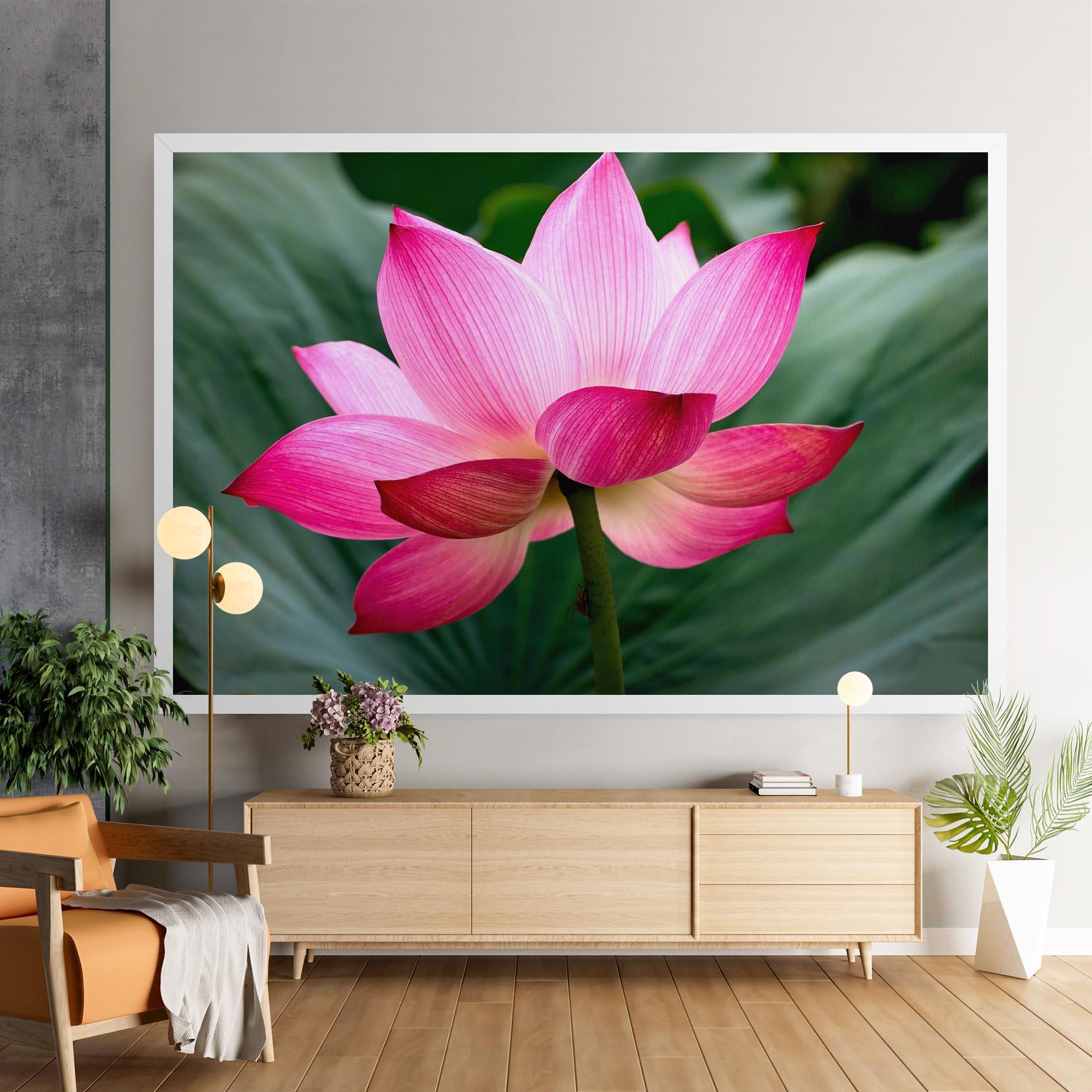 Tablou Canvas Beautiful Pink Exotic mockup 9