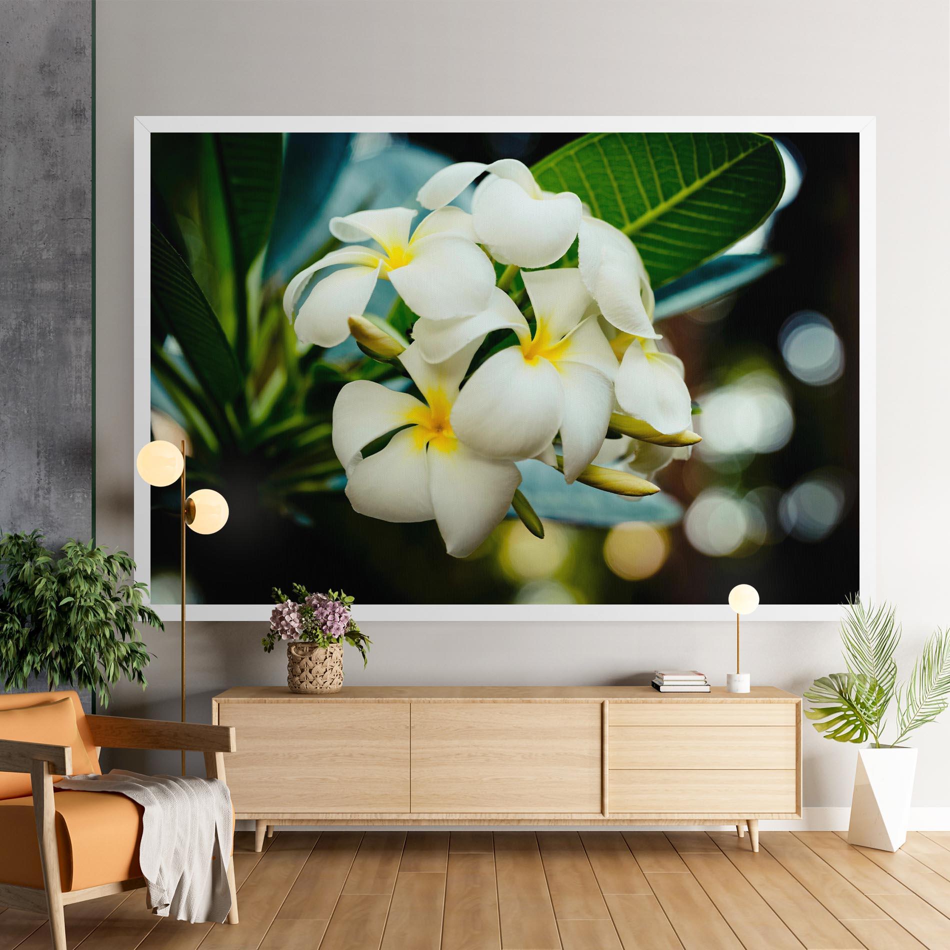 Tablou Canvas Beautiful White Exotic mockup 9