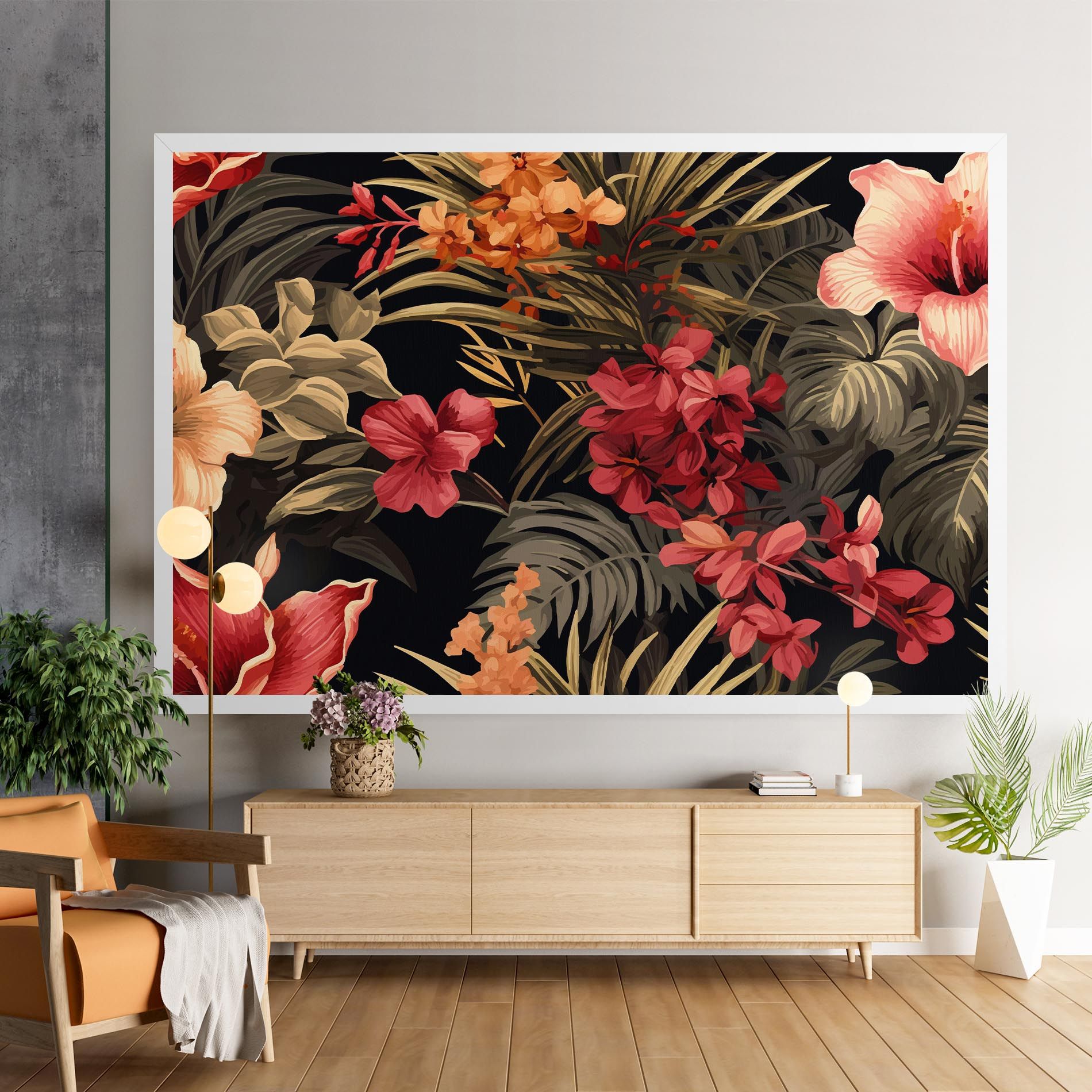 Exotic Flower Plant mockup 9