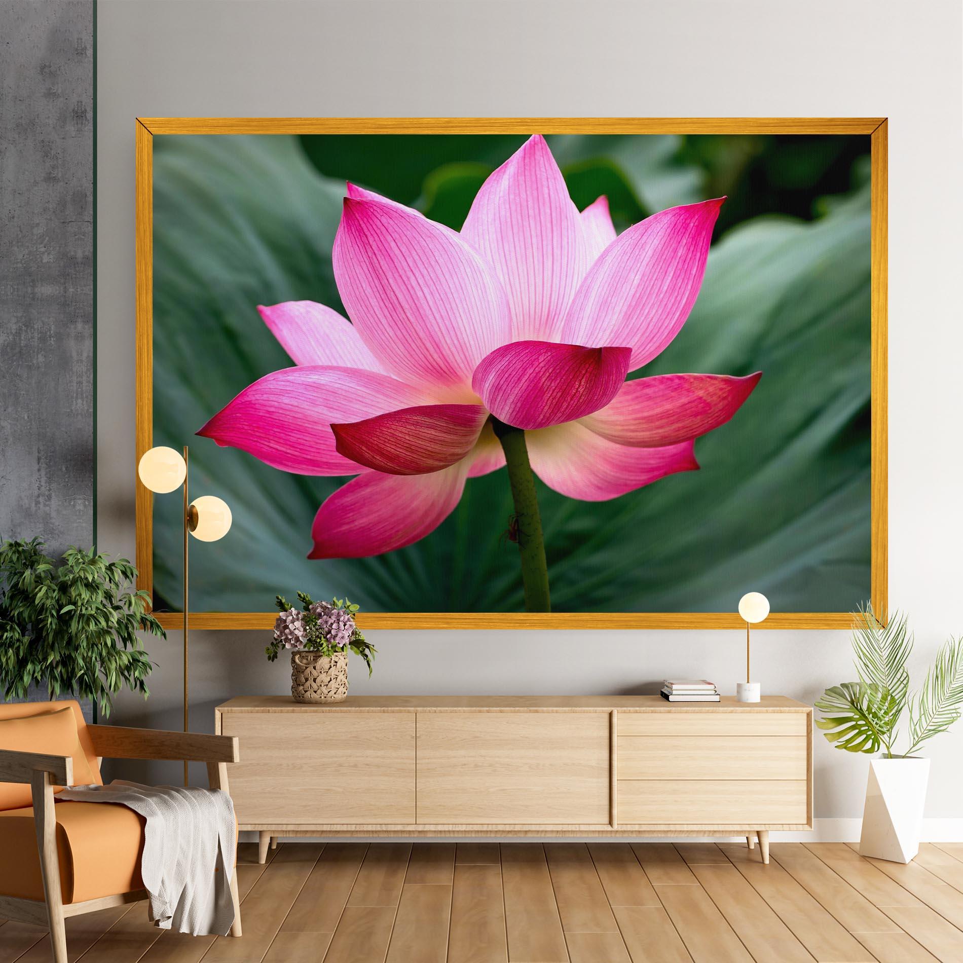 Tablou Canvas Beautiful Pink Exotic mockup 9