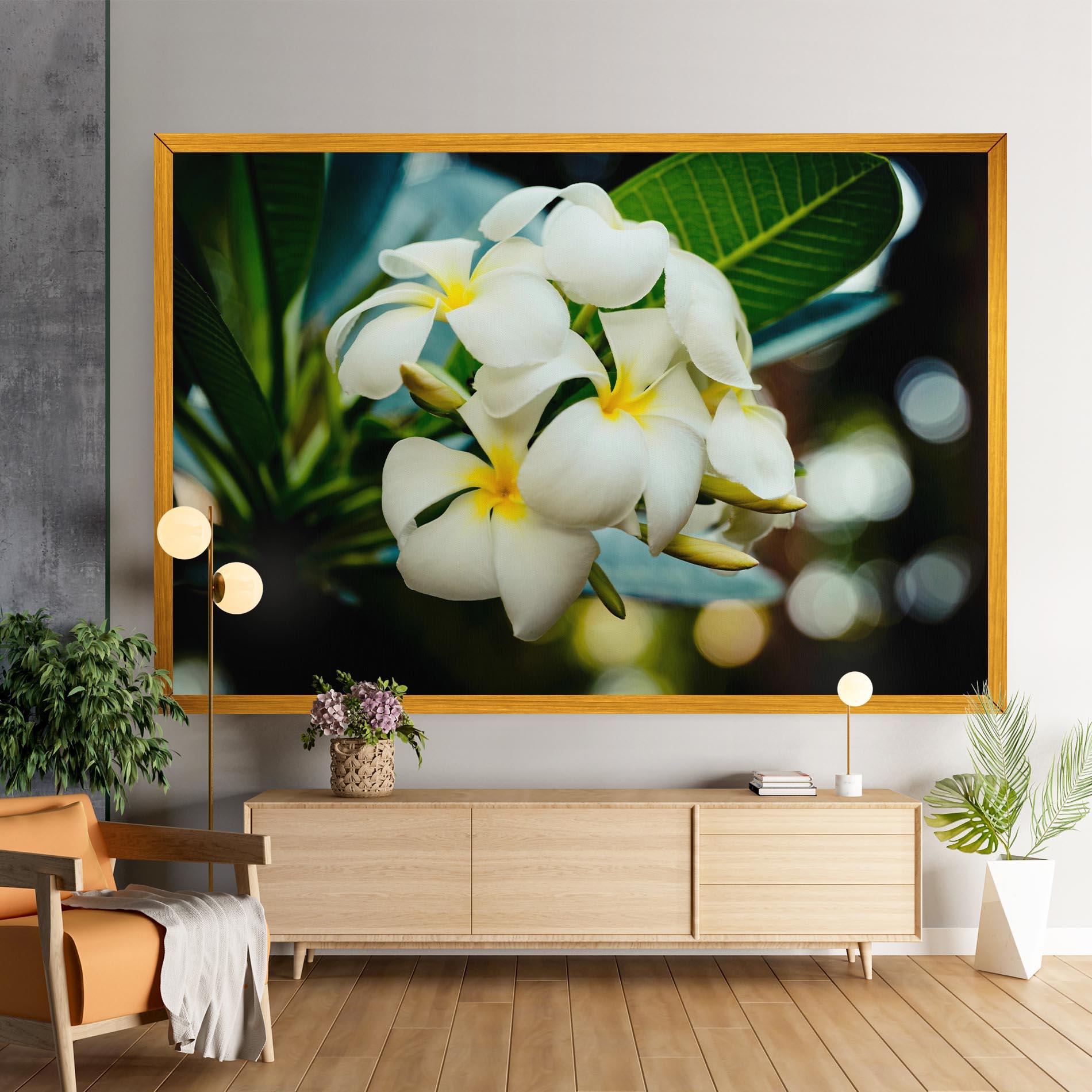 Tablou Canvas Beautiful White Exotic mockup 9