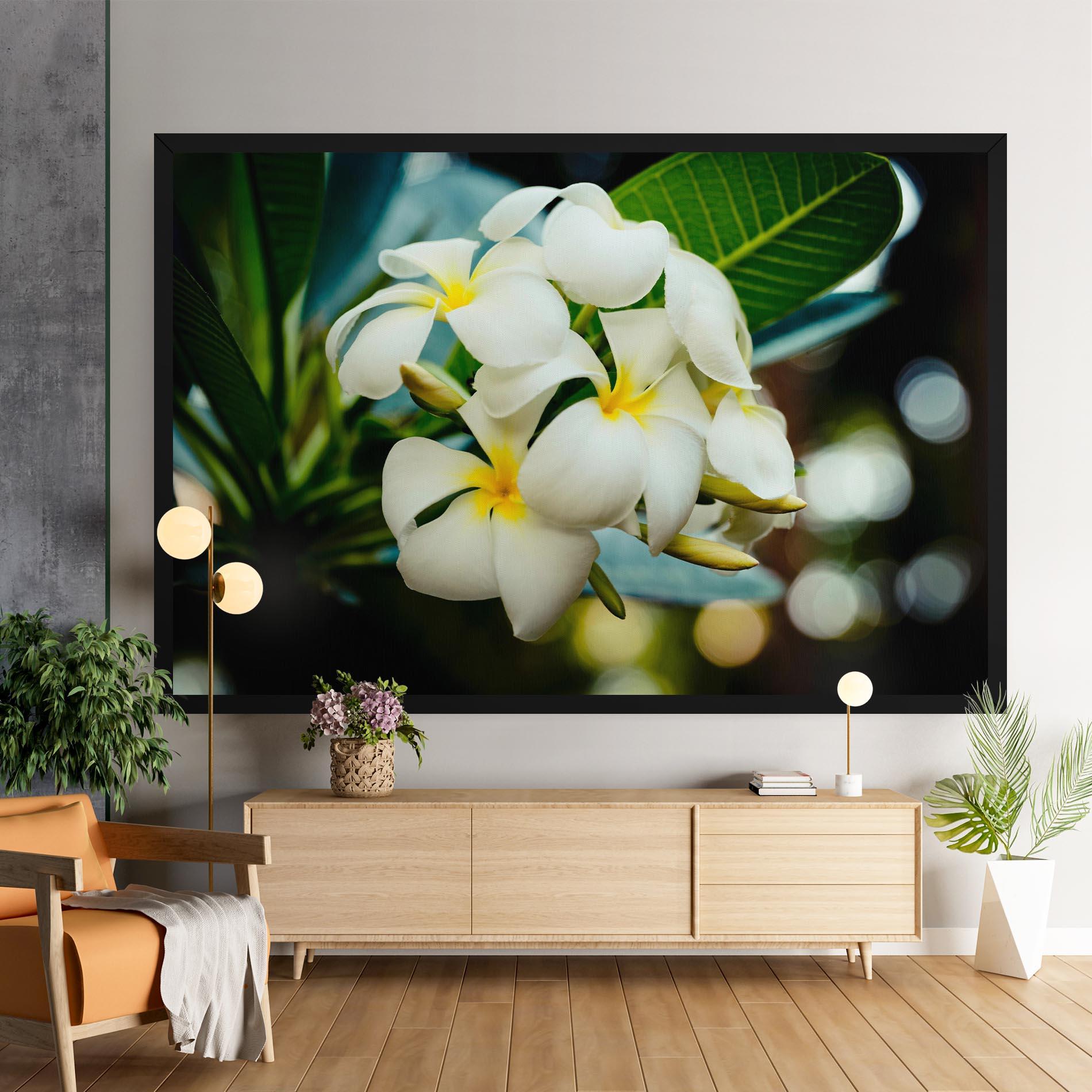 Tablou Canvas Beautiful White Exotic mockup 9