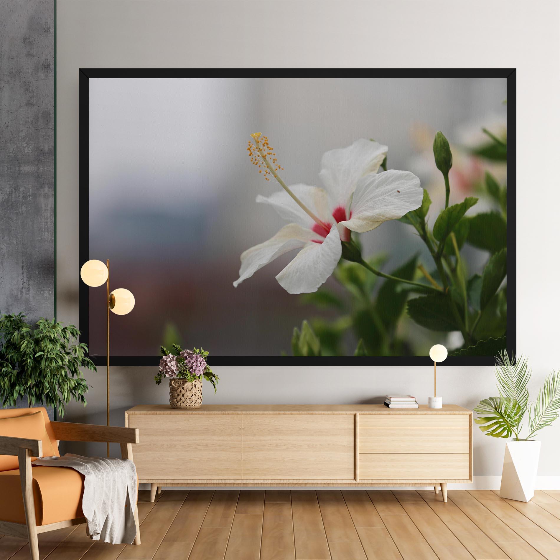 Tablou Canvas Exotic White Flower mockup 9