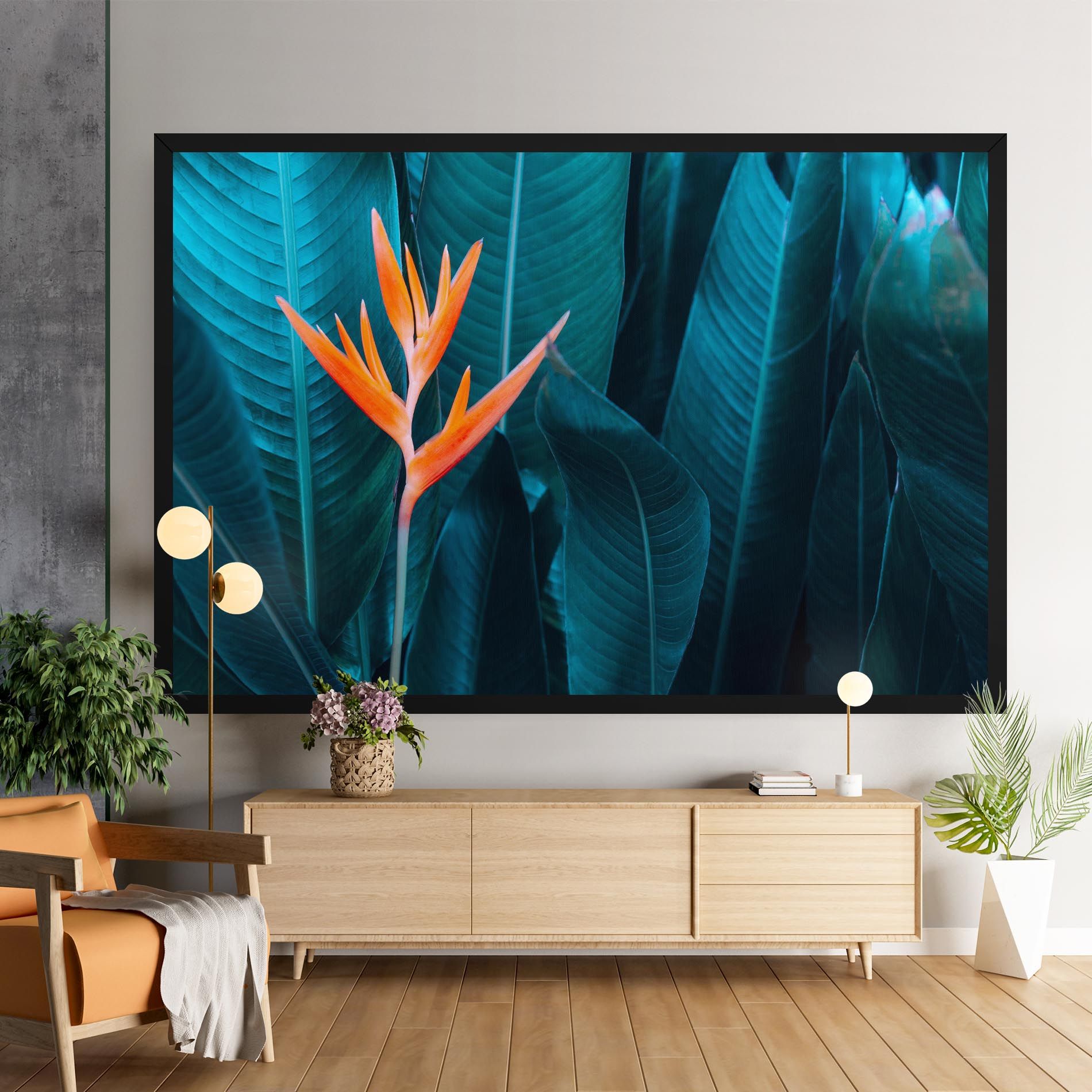 Orange Green Exotic mockup 9