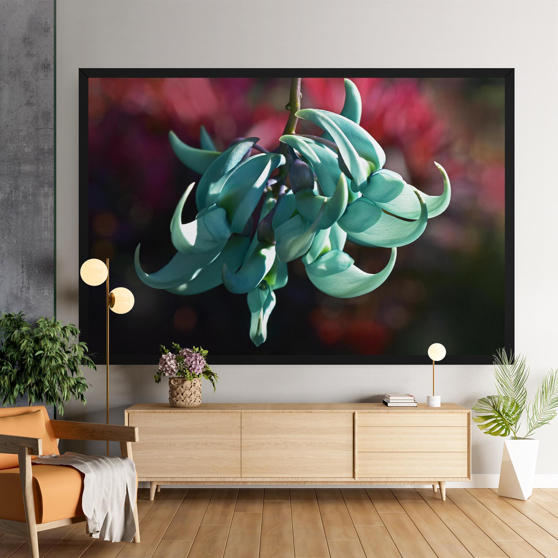 Tablou Canvas Pastel Green Plant mockup 9