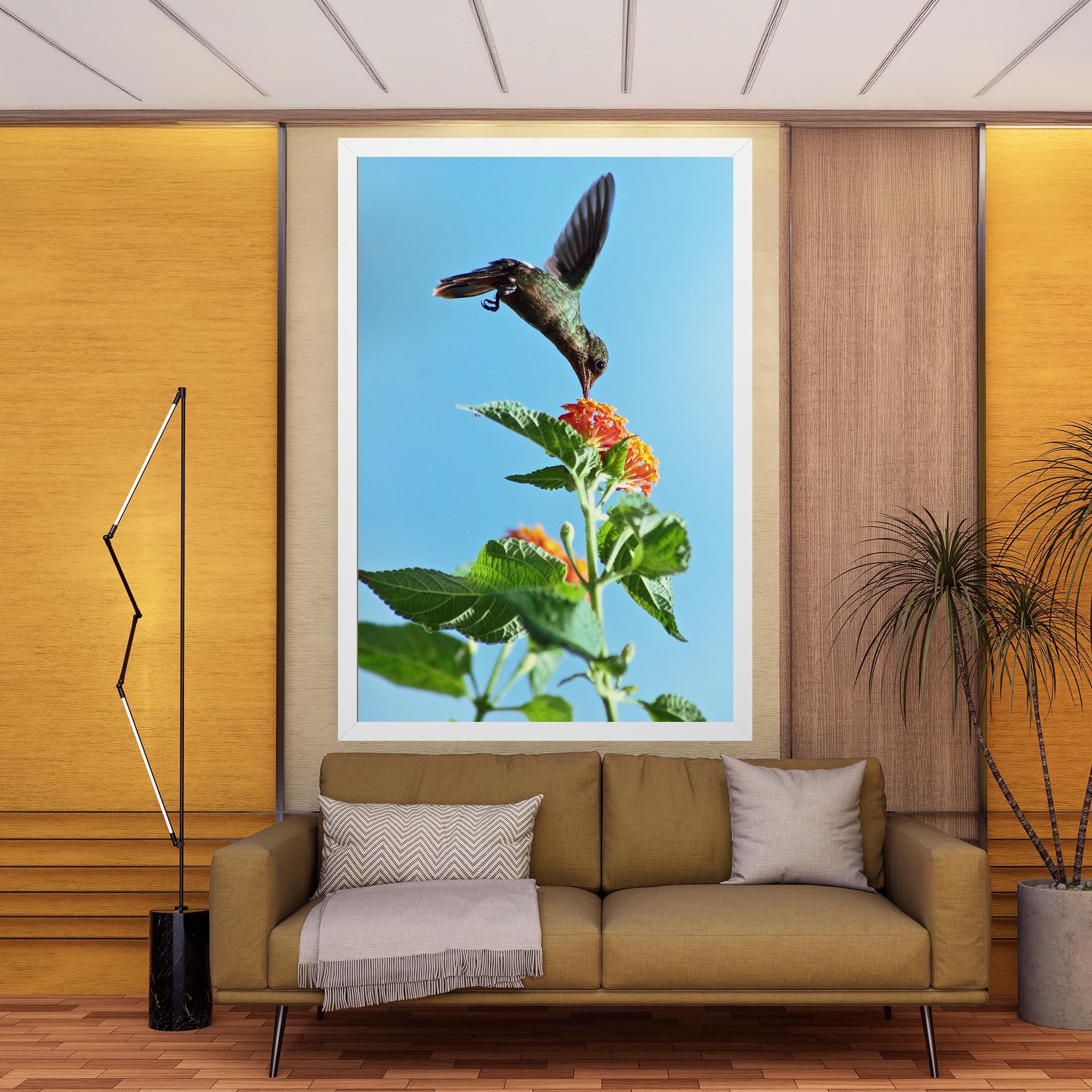 Bird Exotic Flower mockup 9