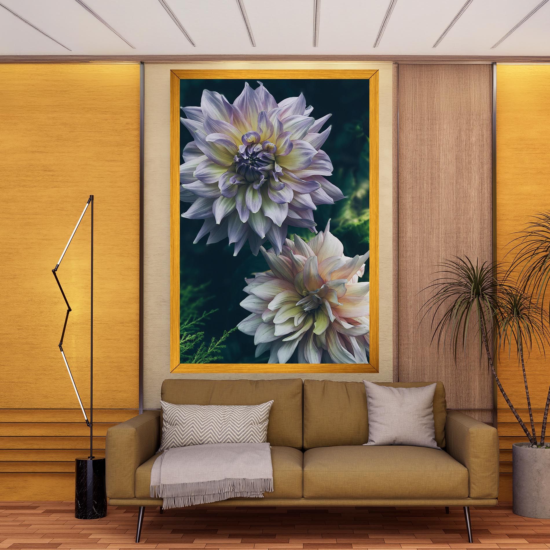 Dahlia Flowers mockup 9