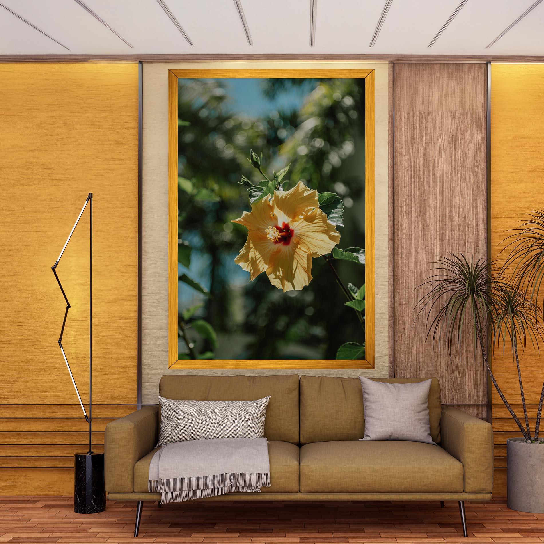 Tablou Canvas Yellow Pretty Exotic mockup 9