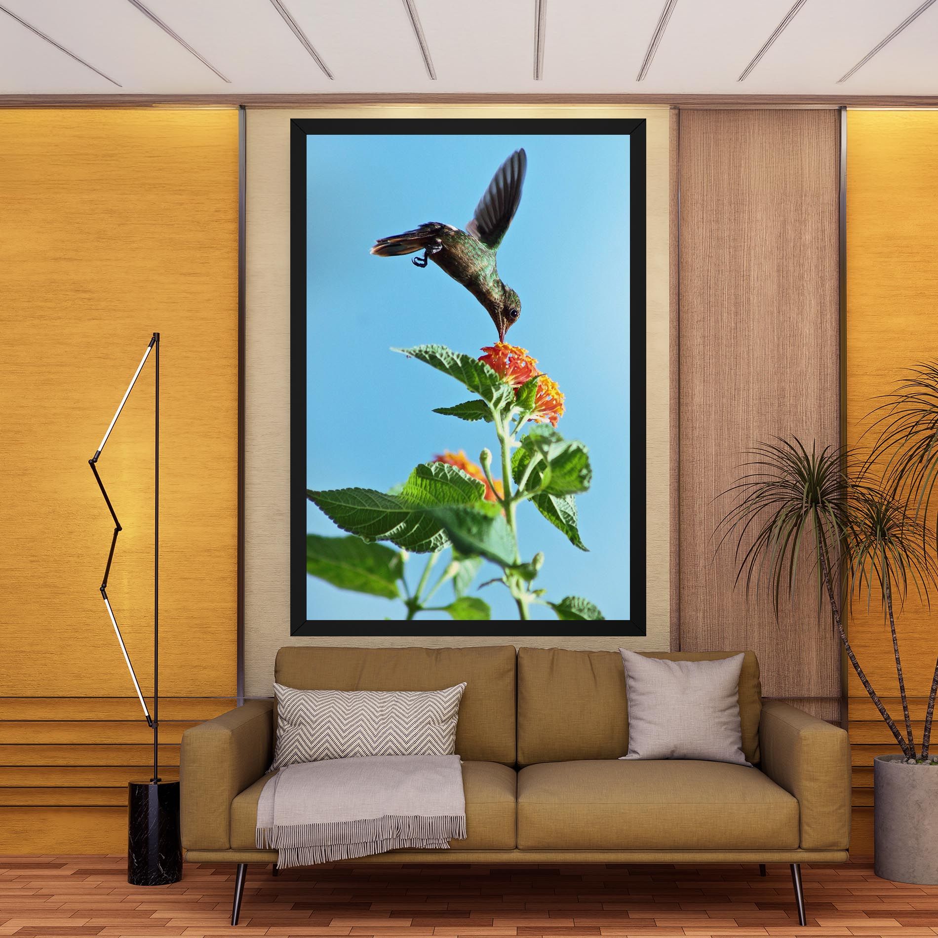 Bird Exotic Flower mockup 9
