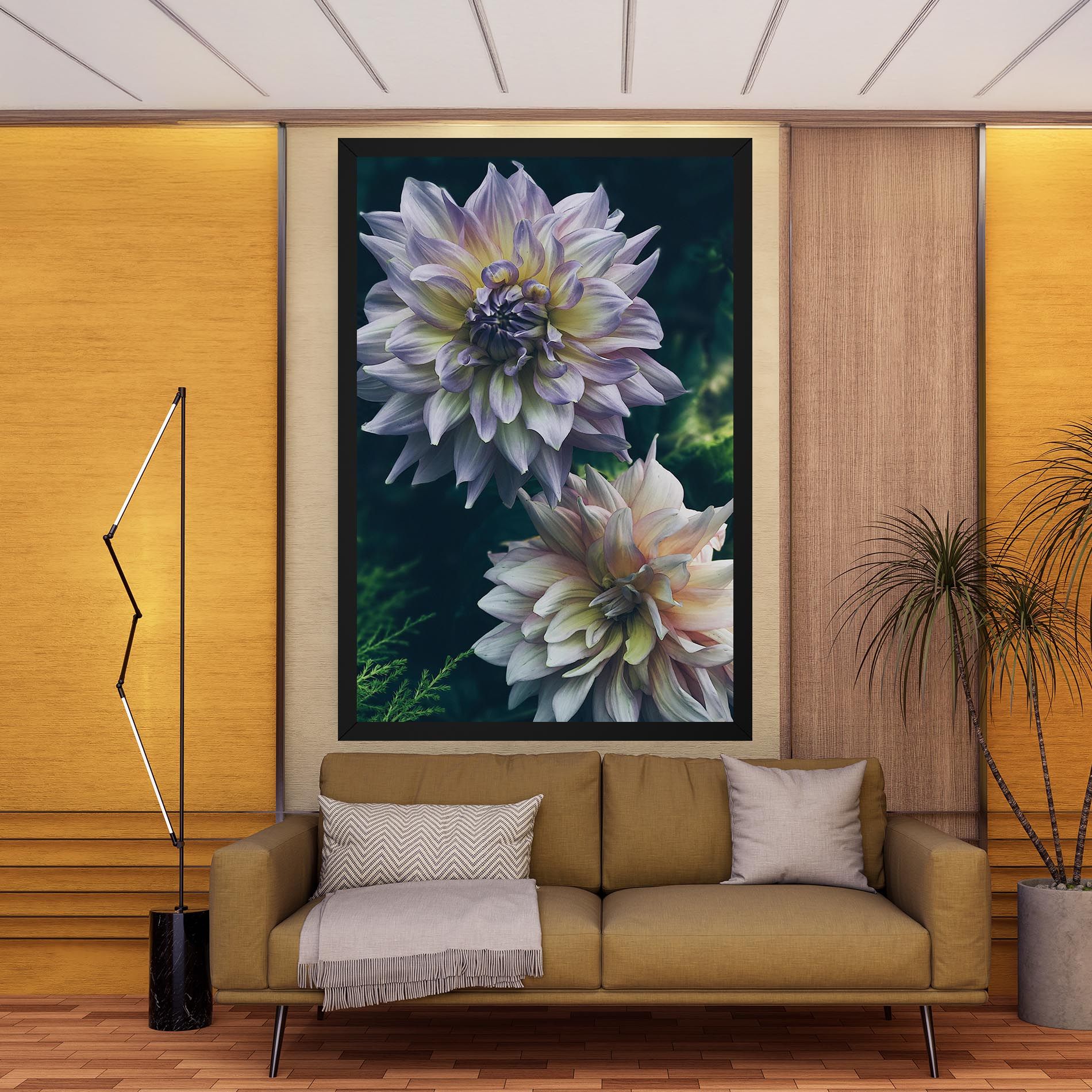 Dahlia Flowers mockup 9