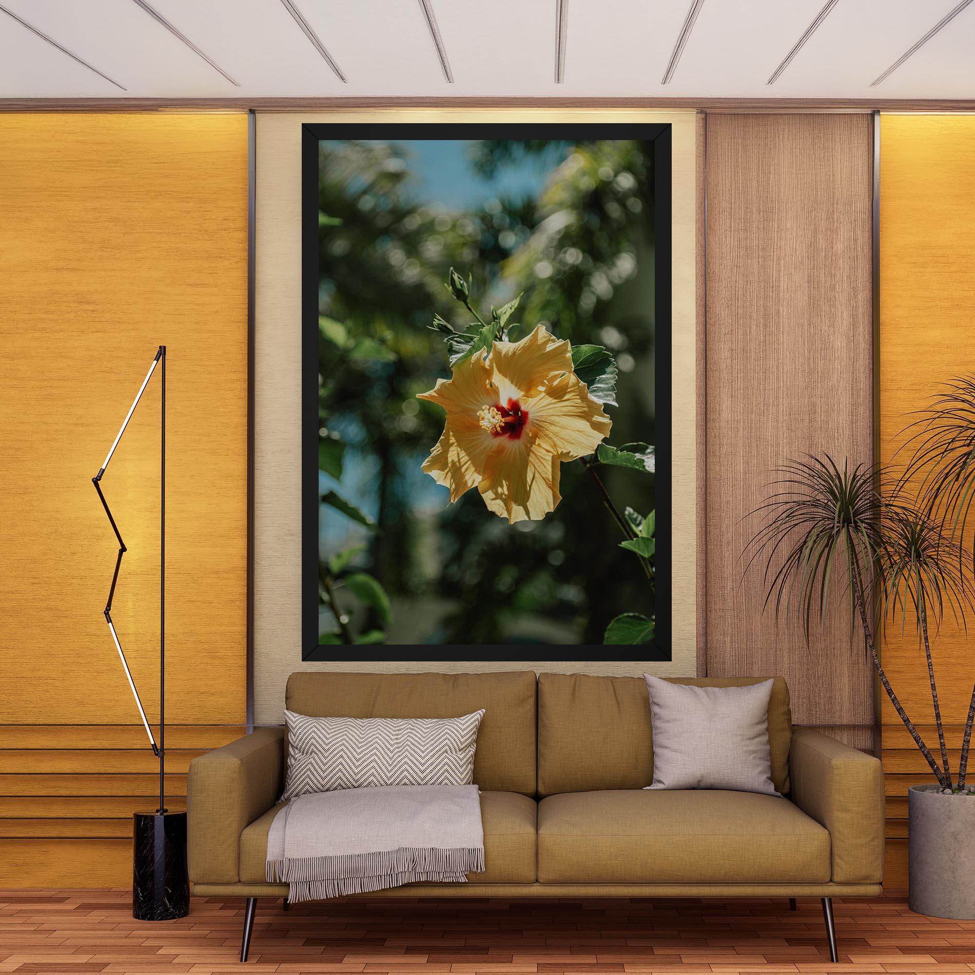 Tablou Canvas Yellow Pretty Exotic mockup 9