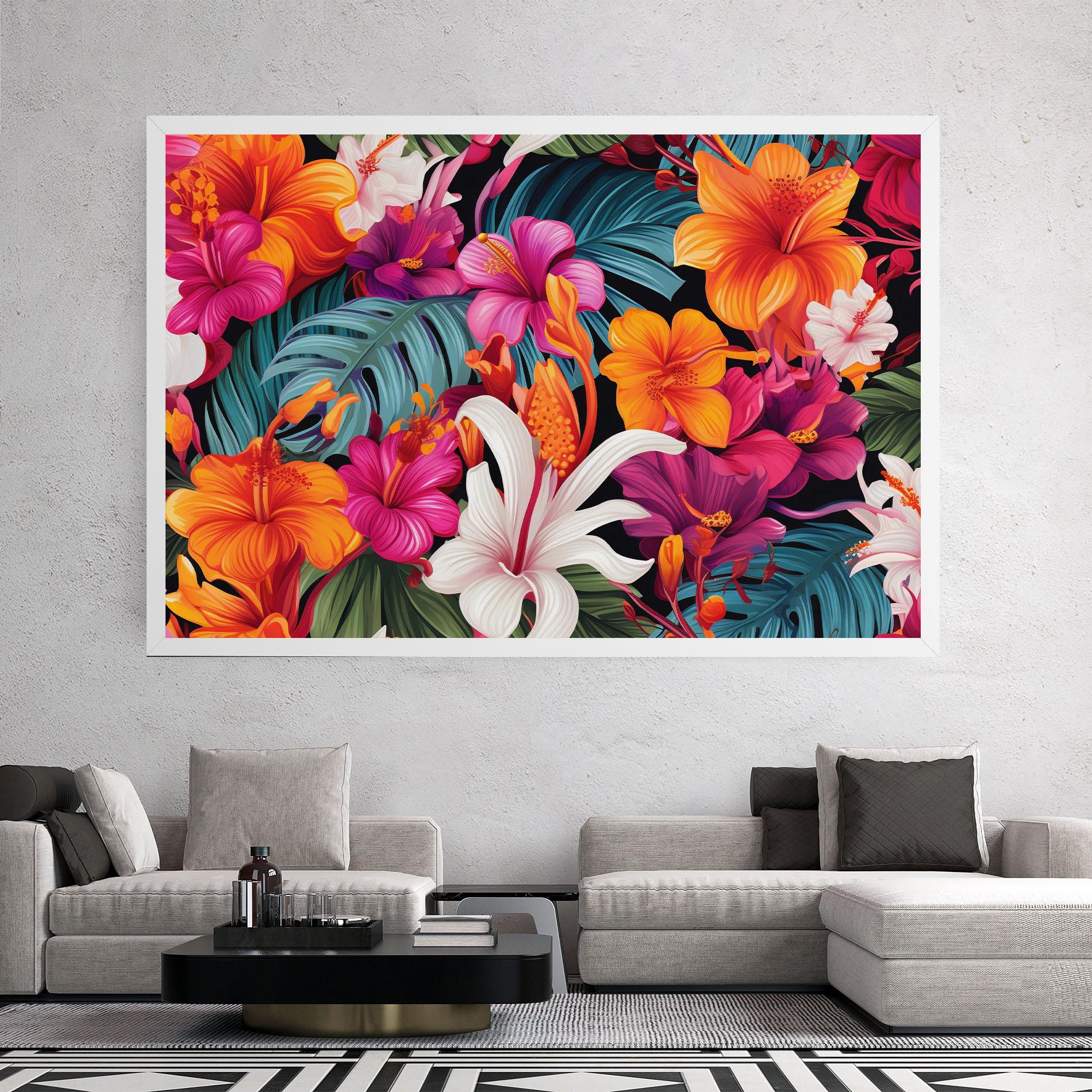 Tablou Canvas Exotic Patern mockup 2