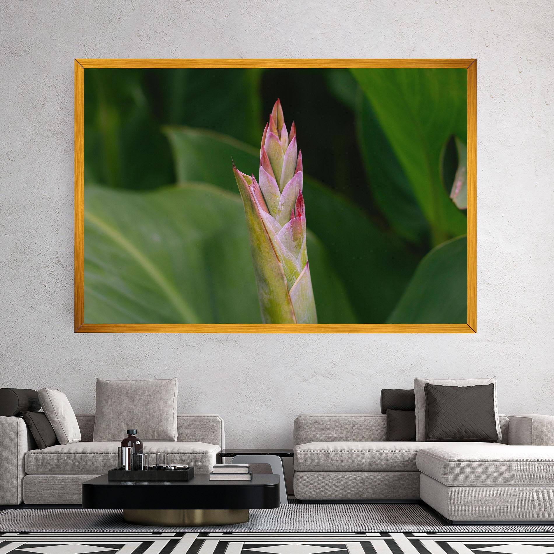 Tablou Canvas Light Pink Exotic mockup 2