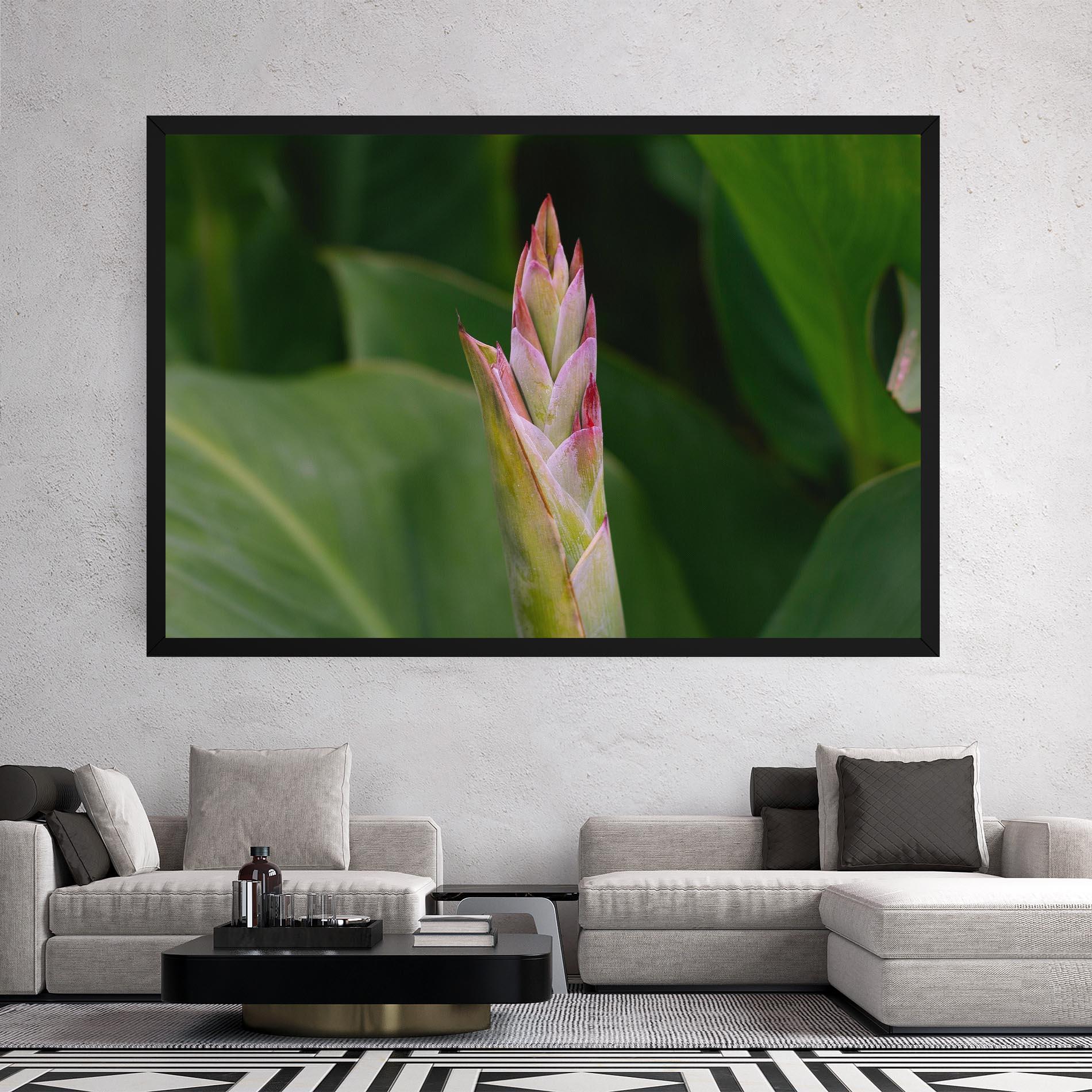 Tablou Canvas Light Pink Exotic mockup 2