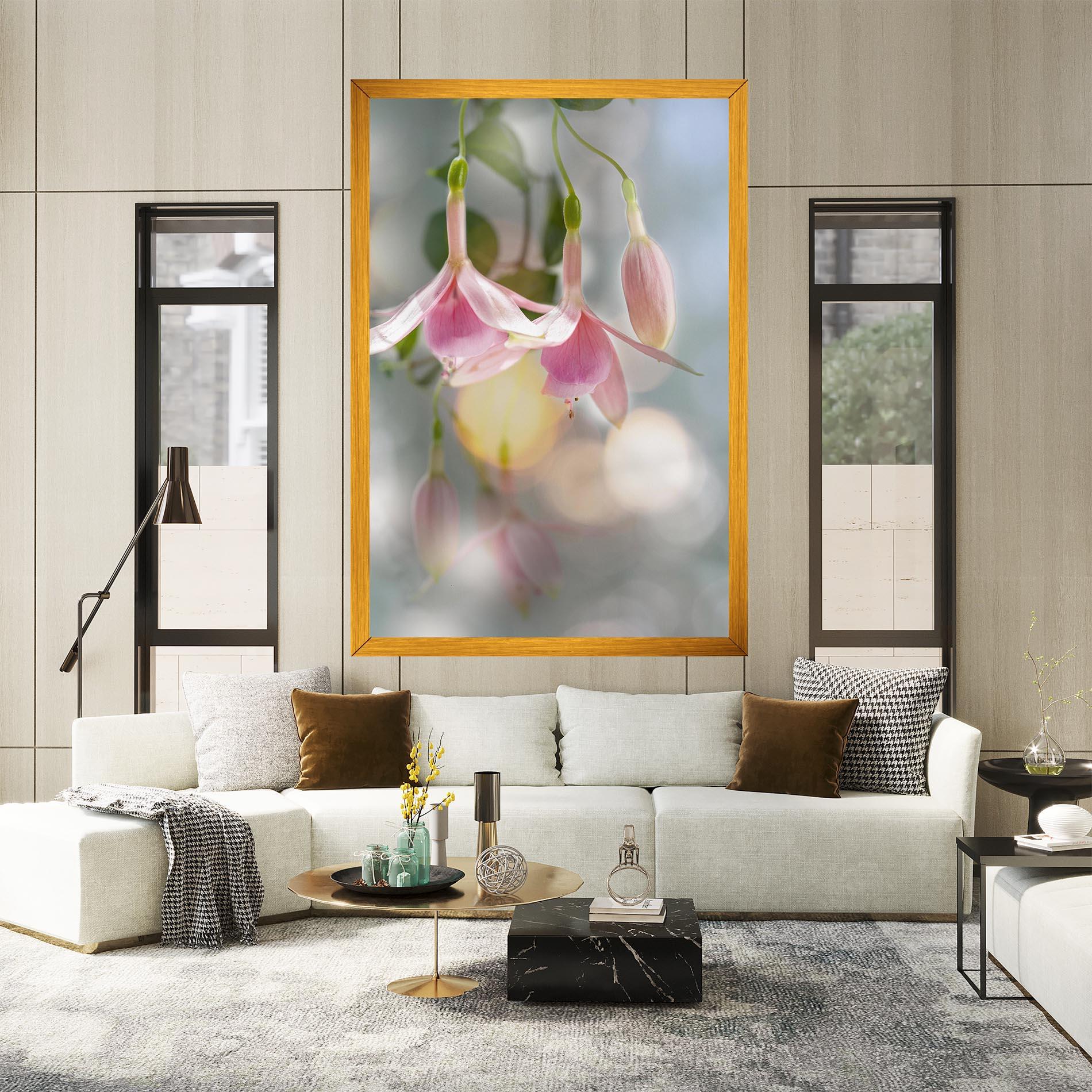 Tablou Canvas Dreamy Pink Exotic mockup 2