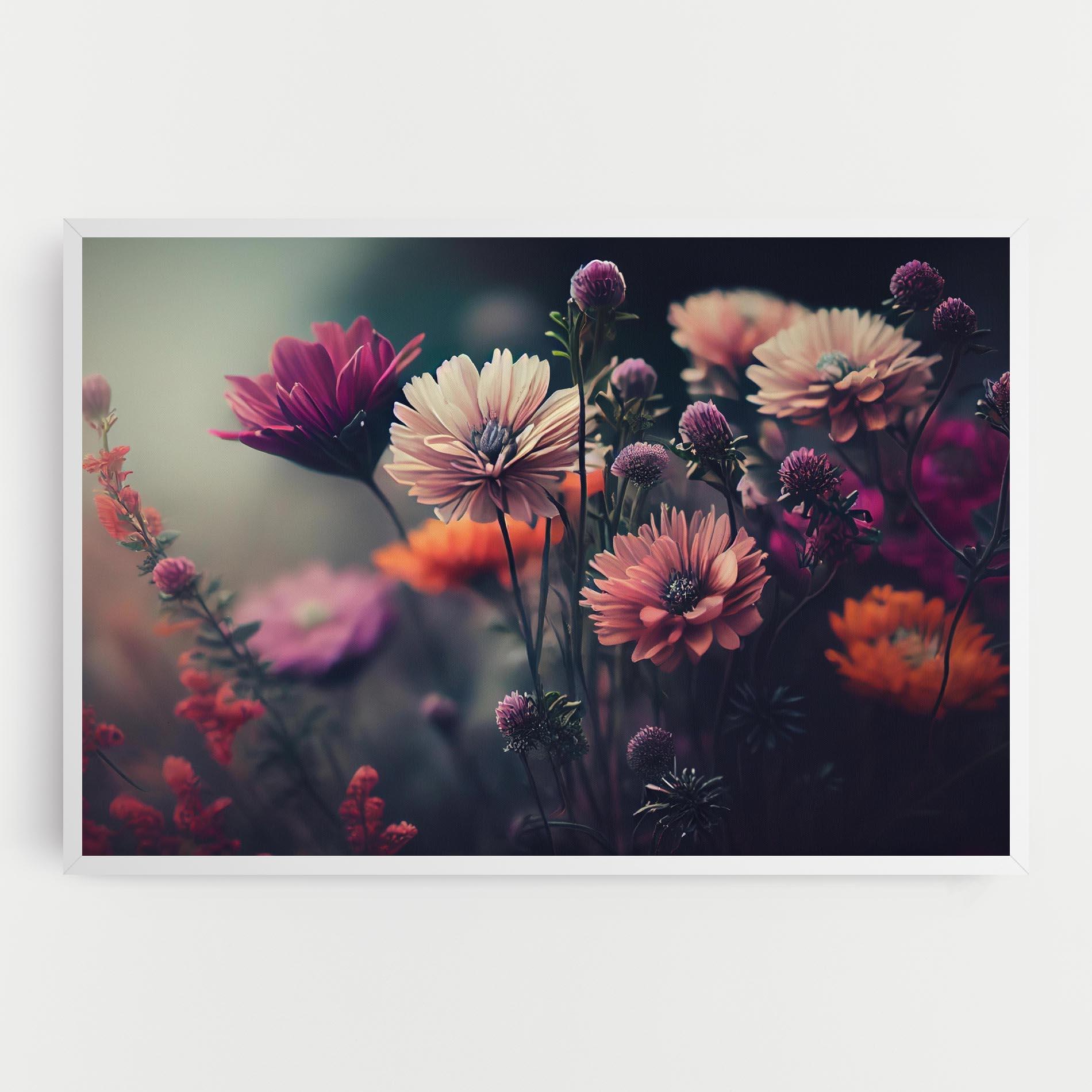 Tablou Canvas Beautiful Flower Garden mockup 0