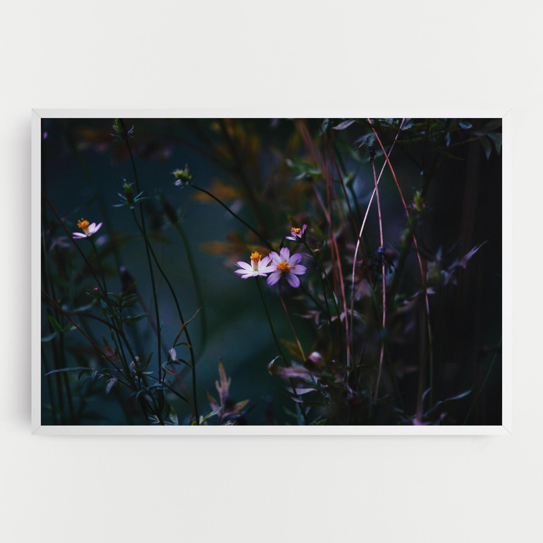 Tablou Canvas Night Flowers mockup 0