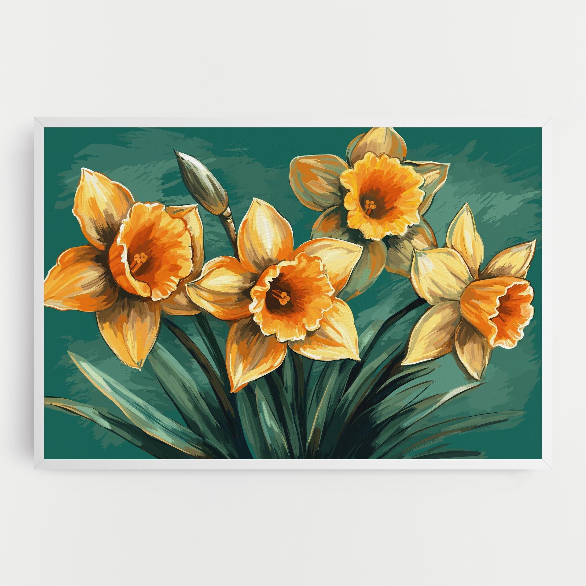 Tablou Canvas Yellow Wild Flower mockup 0