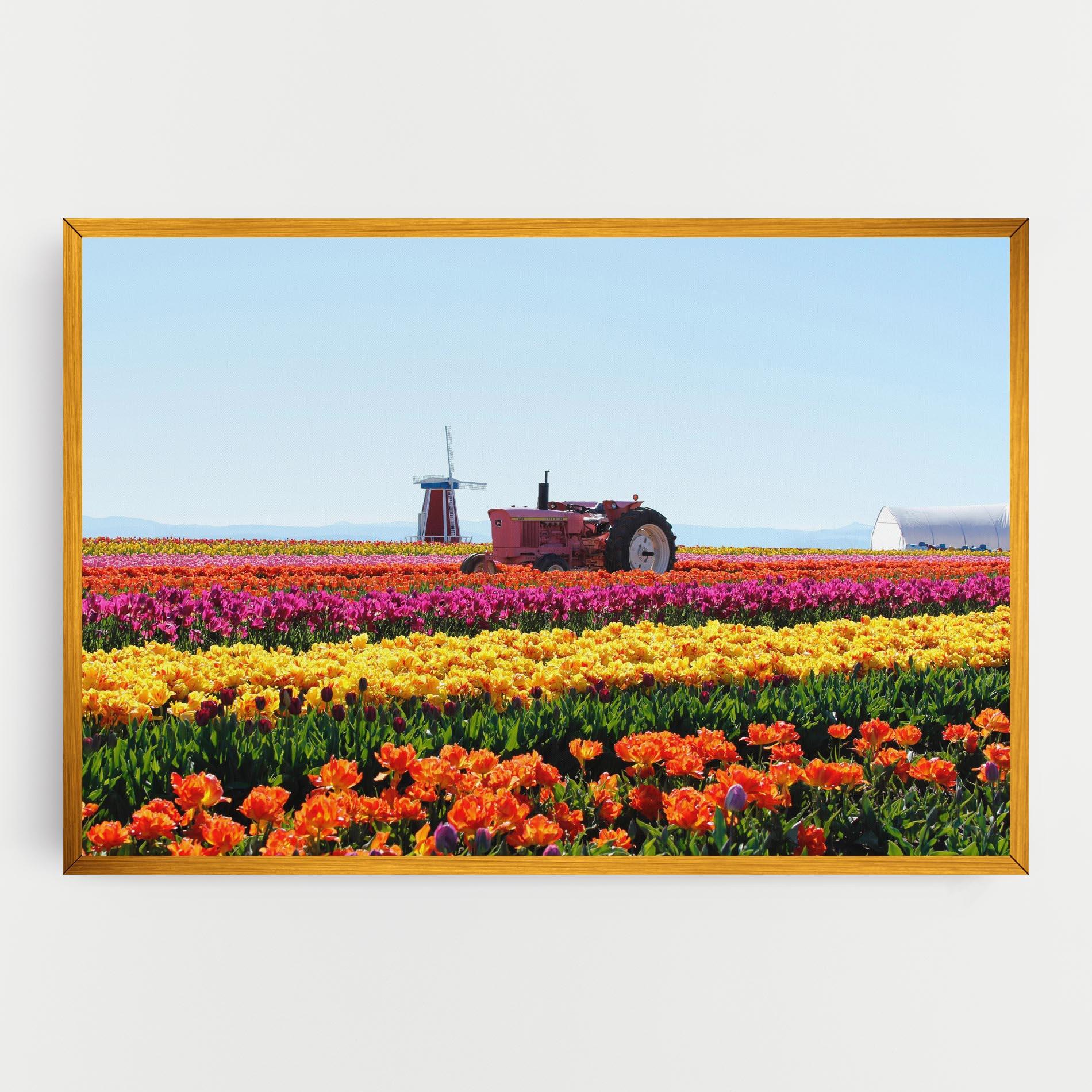 Tablou Canvas Working Wild Field mockup 0