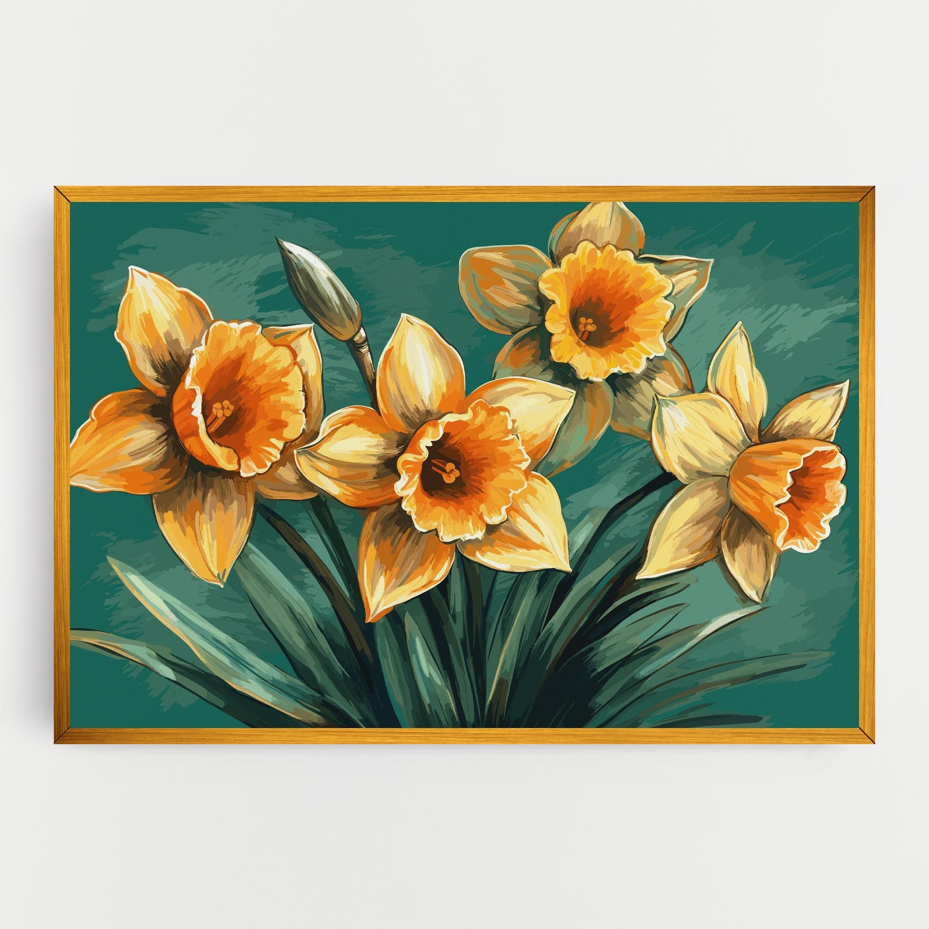 Yellow Wild Flower mockup 0