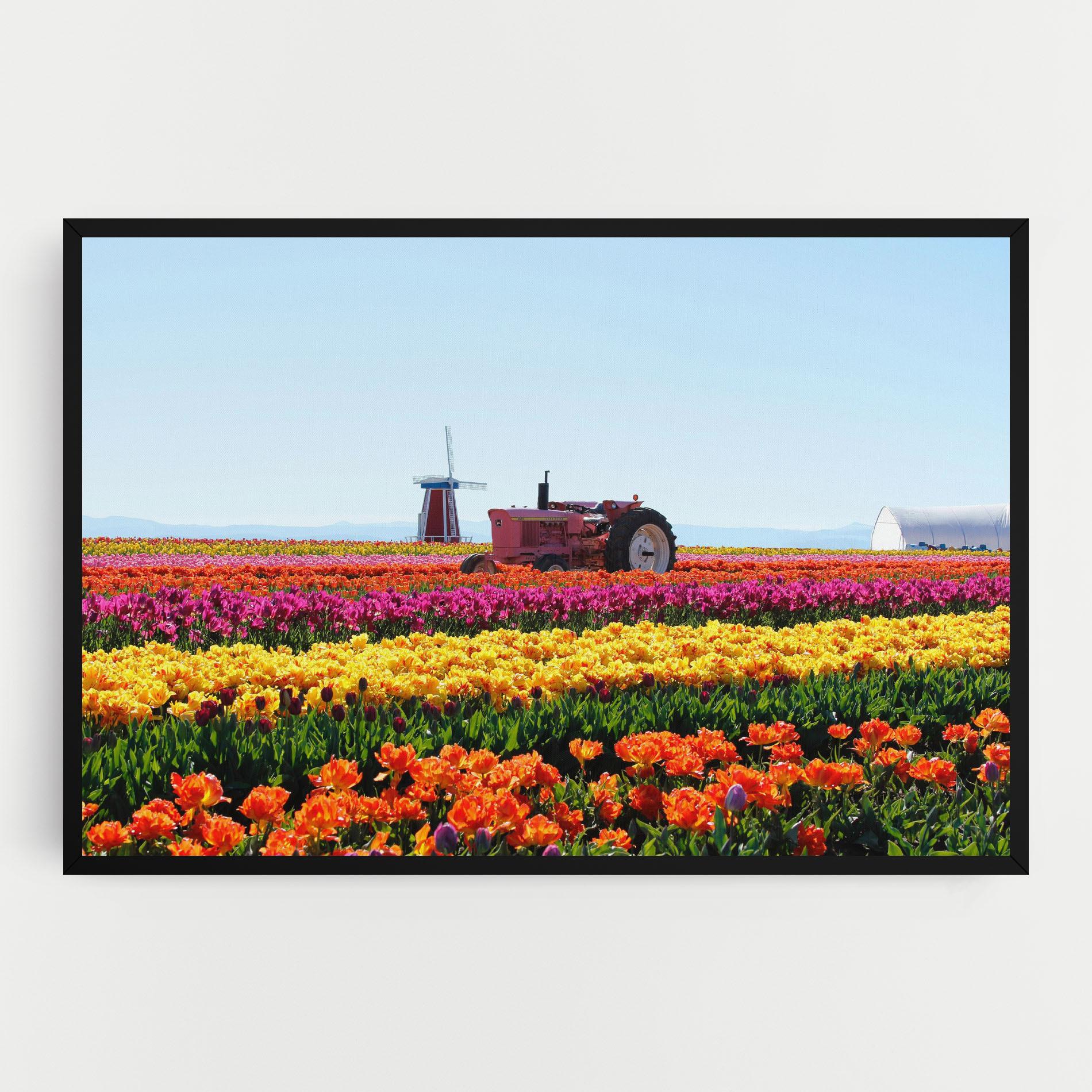 Tablou Canvas Working Wild Field mockup 0