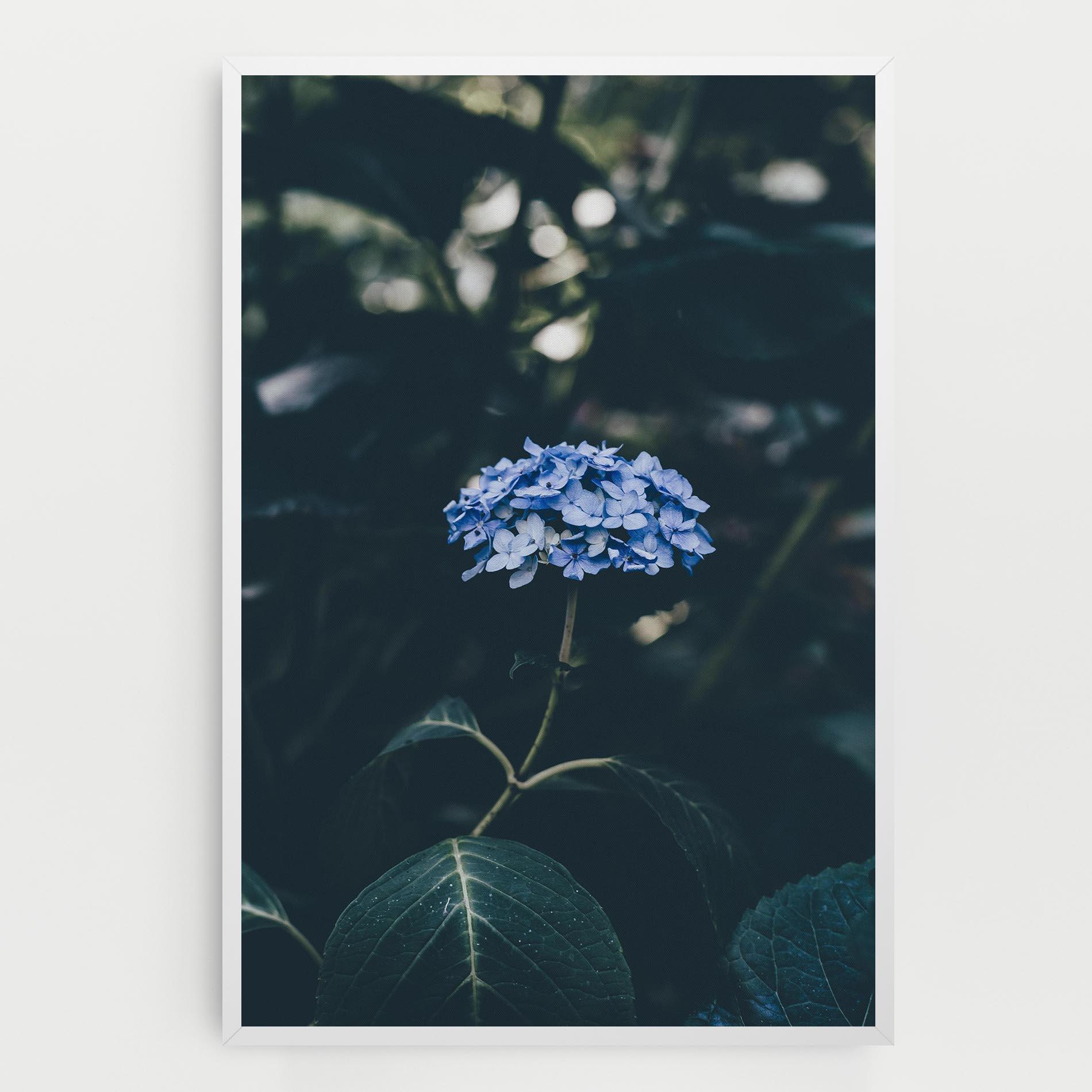 Tablou Canvas Forest Blue Flower mockup 0