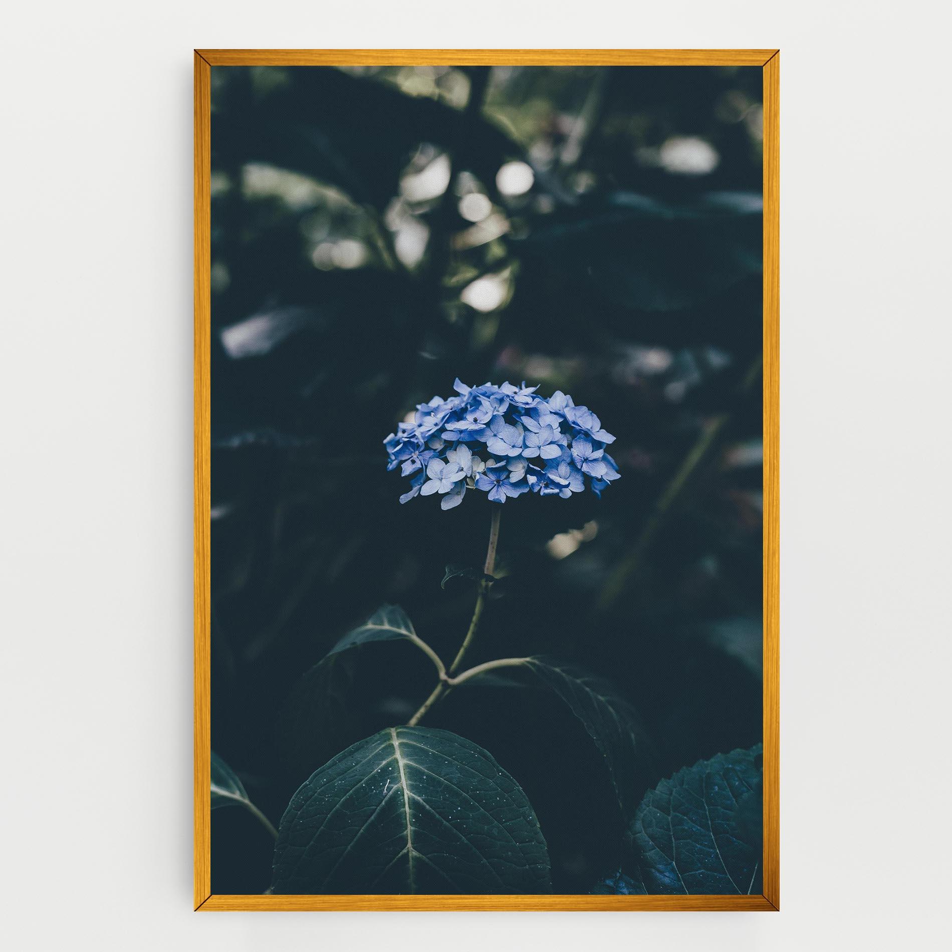 Tablou Canvas Forest Blue Flower mockup 0