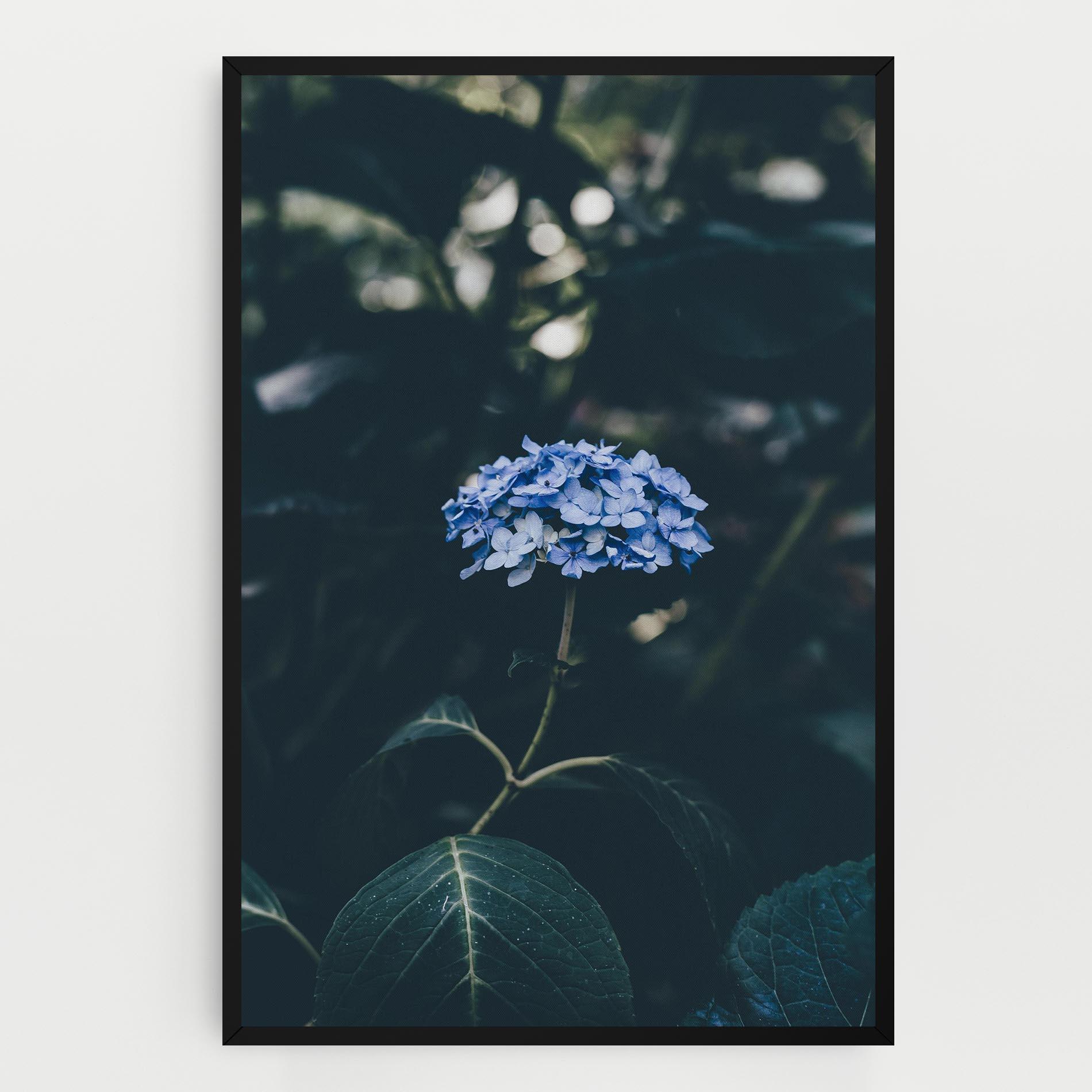 Tablou Canvas Forest Blue Flower mockup 0