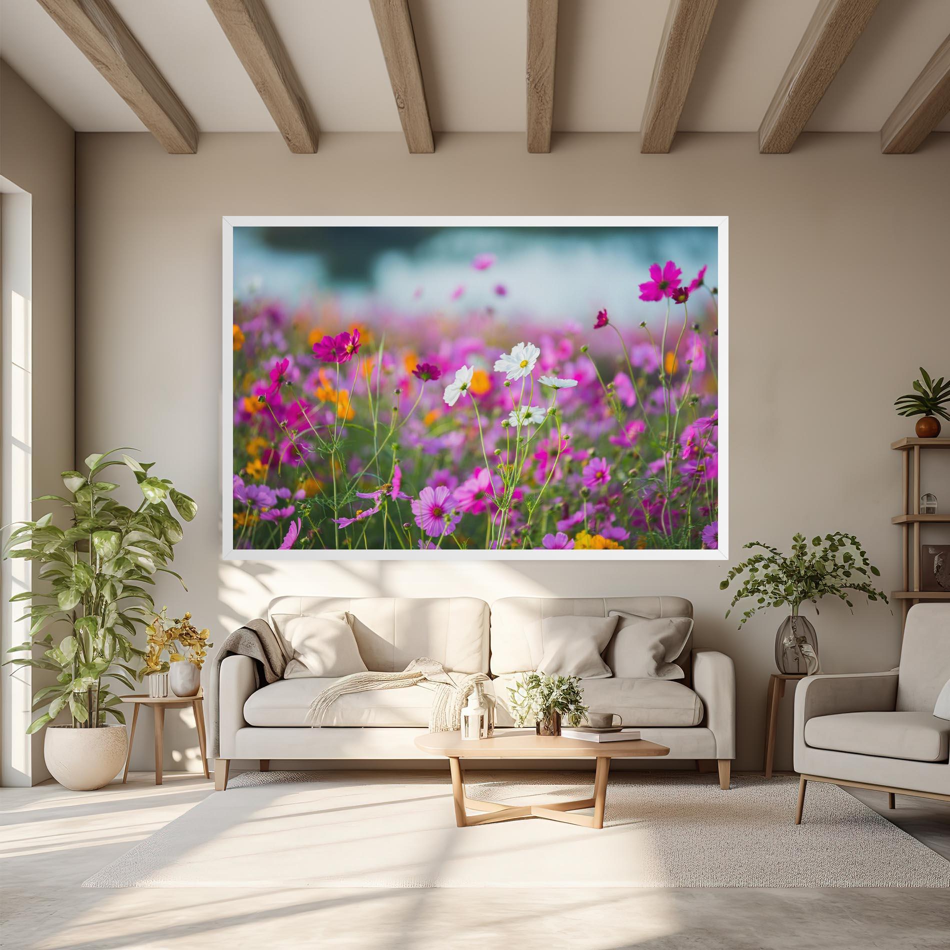Tablou Canvas Flower Grassland mockup 6